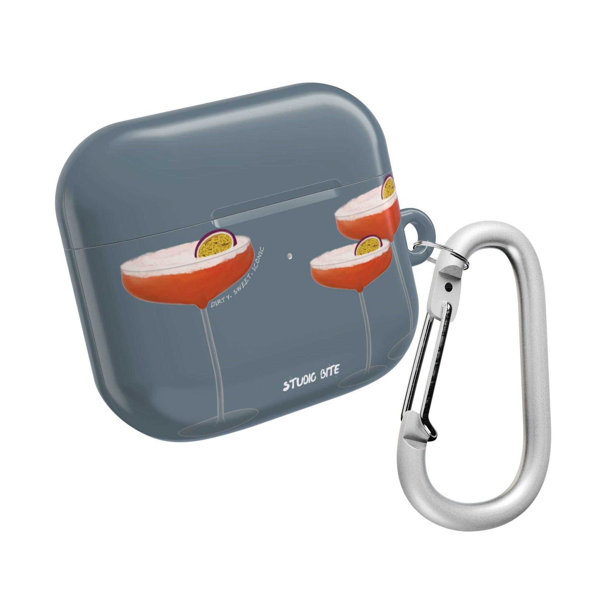 PORNSTAR MARTINI - GREY BLUE - AIRPODS CASE