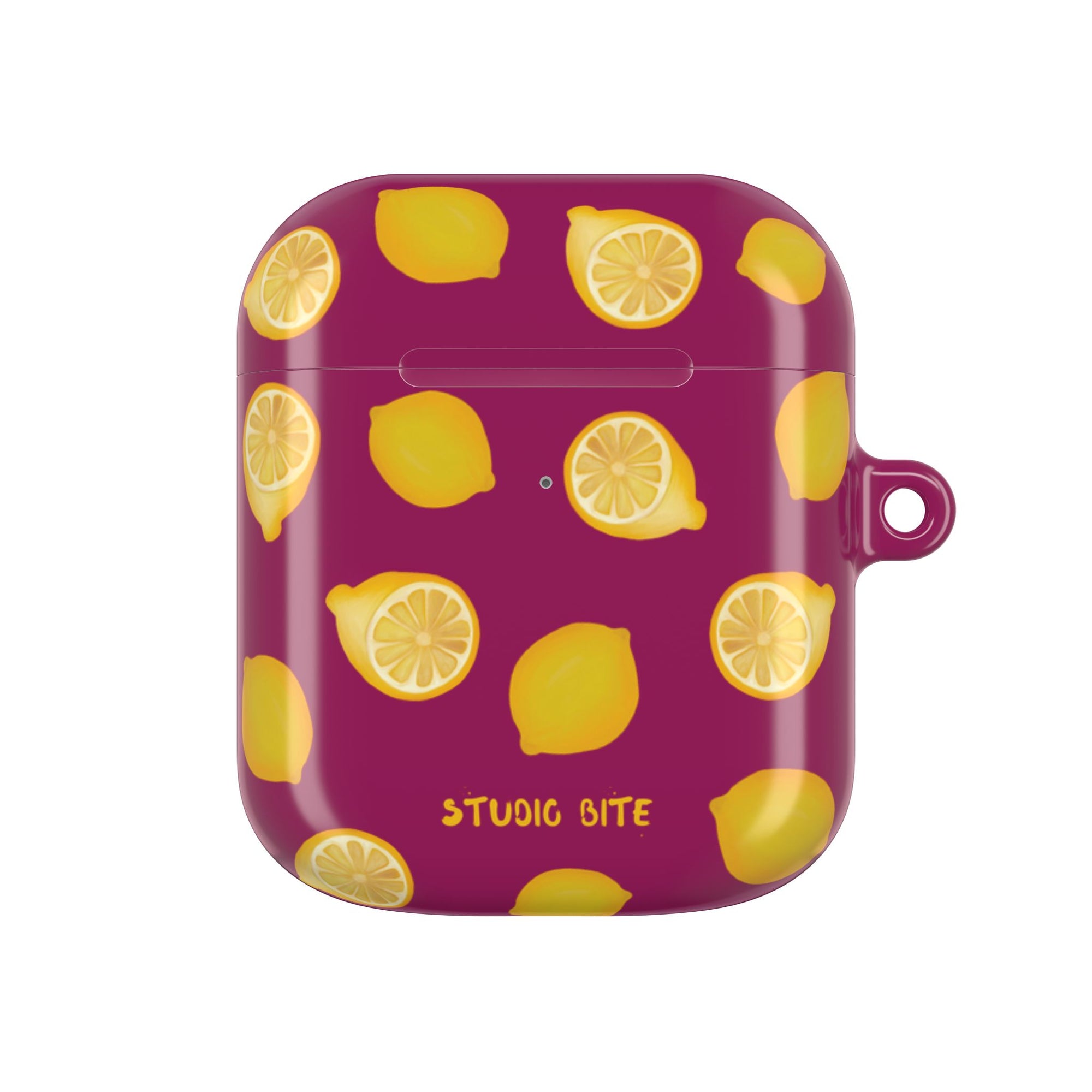 LEMON - BORDEAUX - AIRPODS CASE