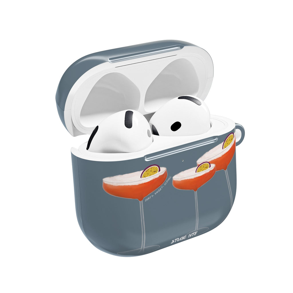 PORNSTAR MARTINI - GREY BLUE - AIRPODS 4TH GEN CASE