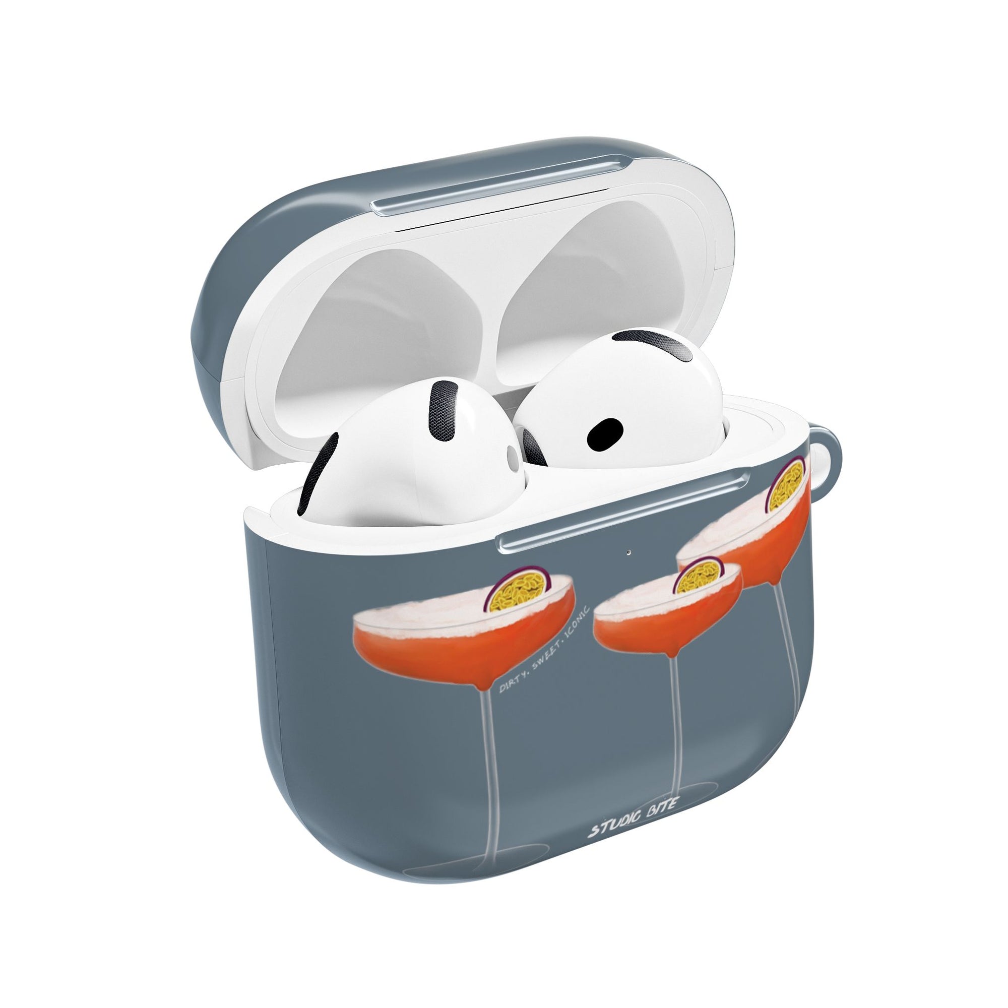 PORNSTAR MARTINI - GREY BLUE - AIRPODS 4TH GEN CASE