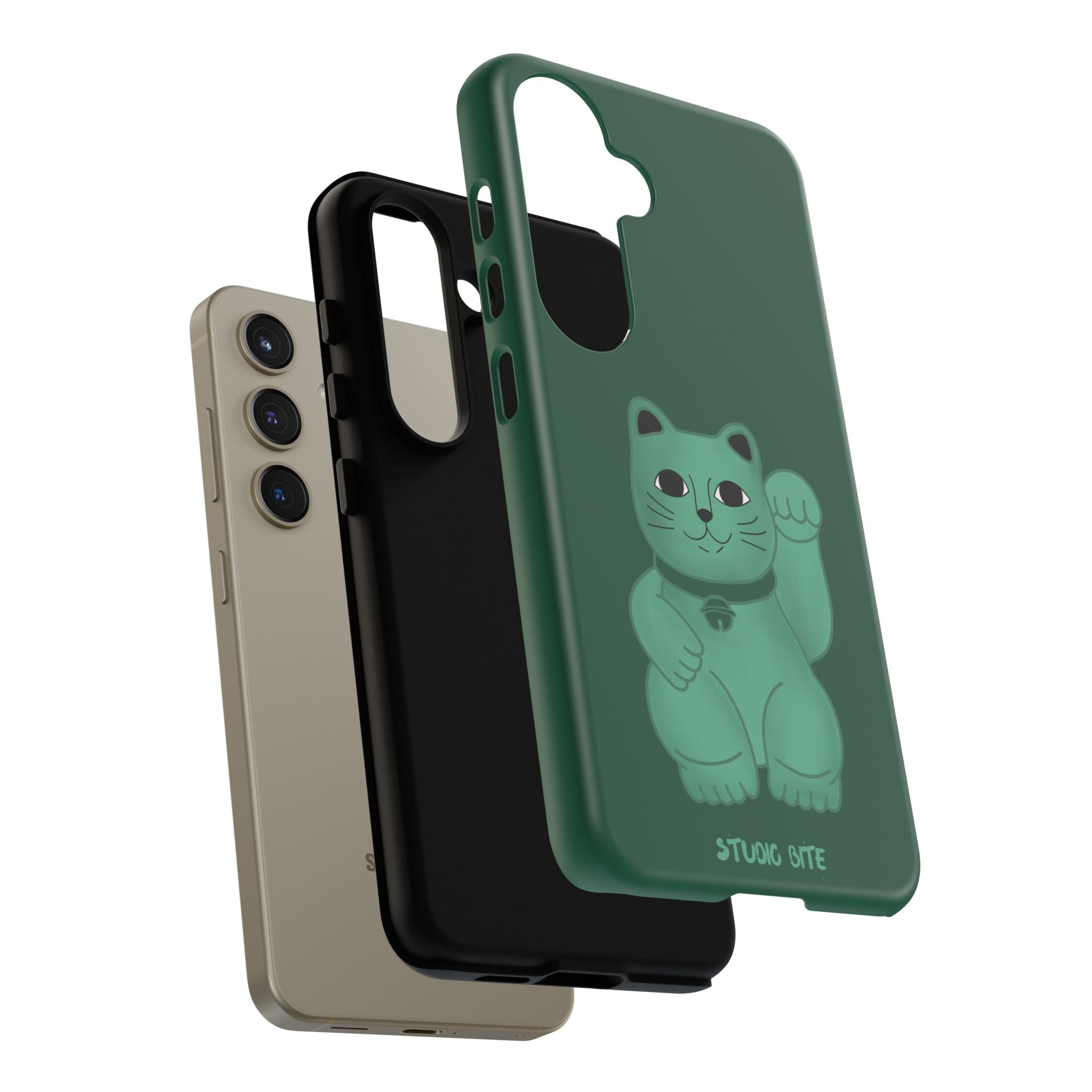 FORTUNE CAT - FOREST GREEN