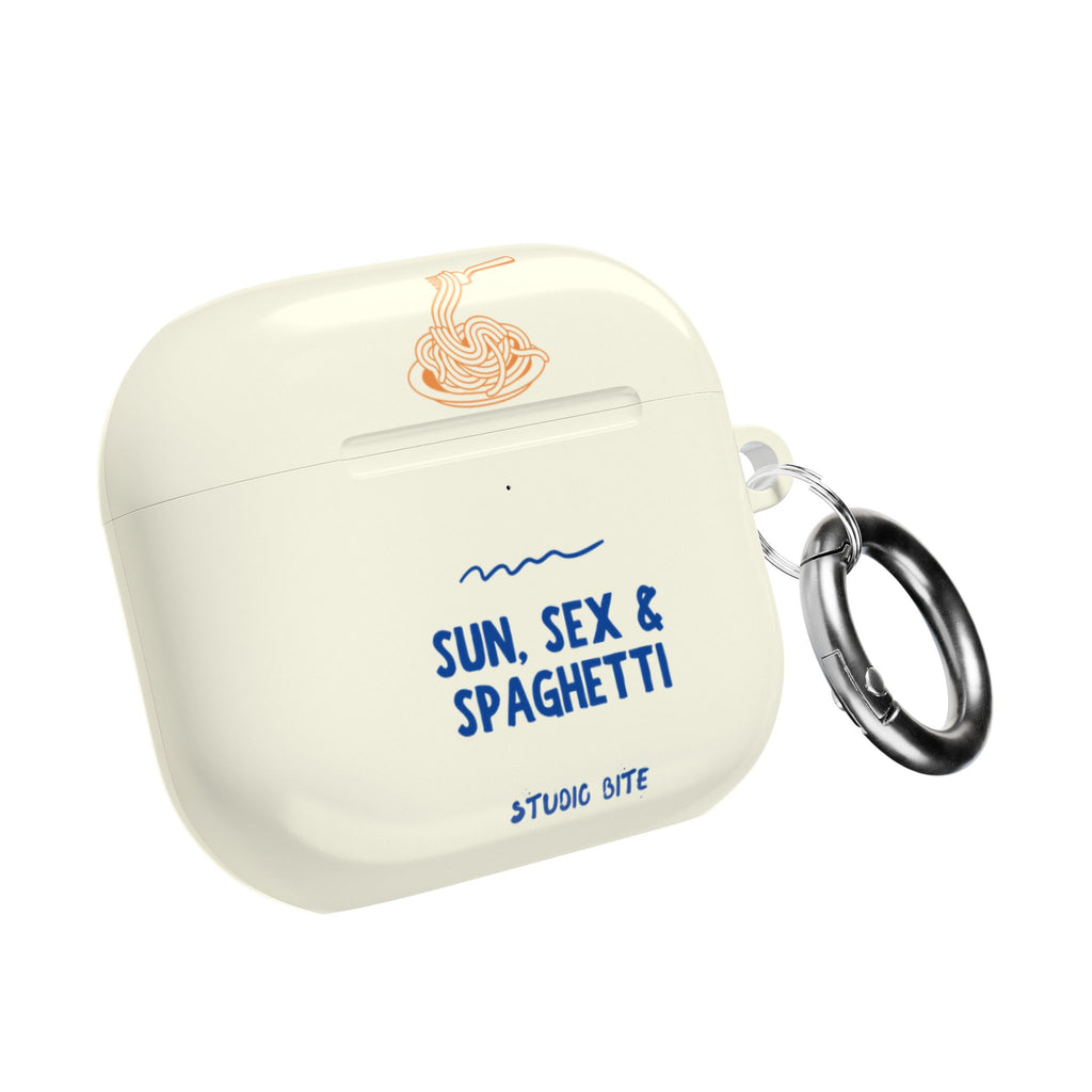 SUN, SEX & SPAGHETTI - AIRPODS 4TH GEN CASE