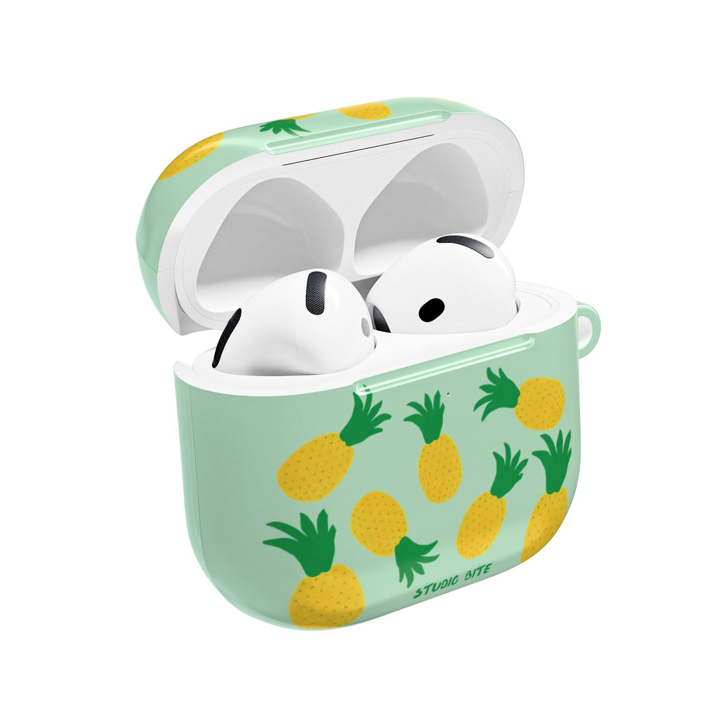 PINEAPPLE GREEN - AIRPODS 4TH GEN CASE