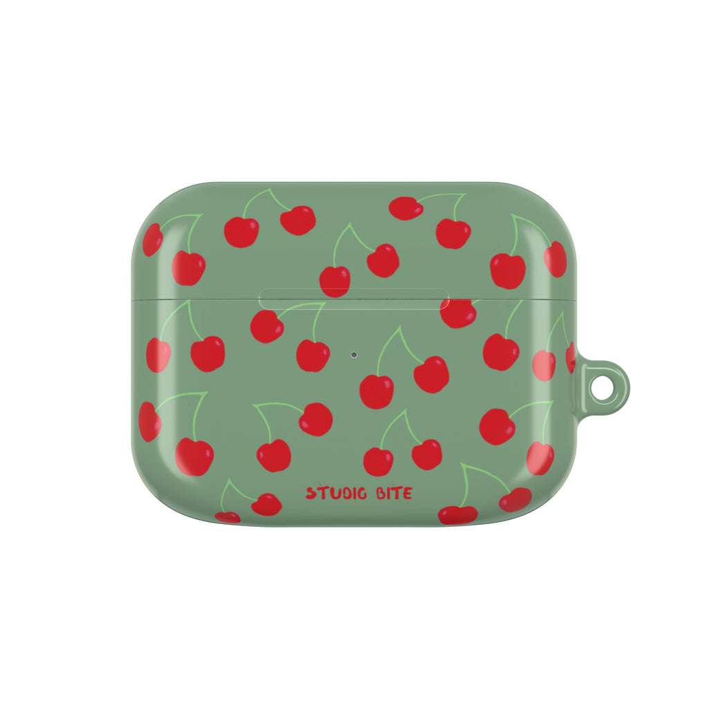 CHERRY GREEN - AIRPODS CASE