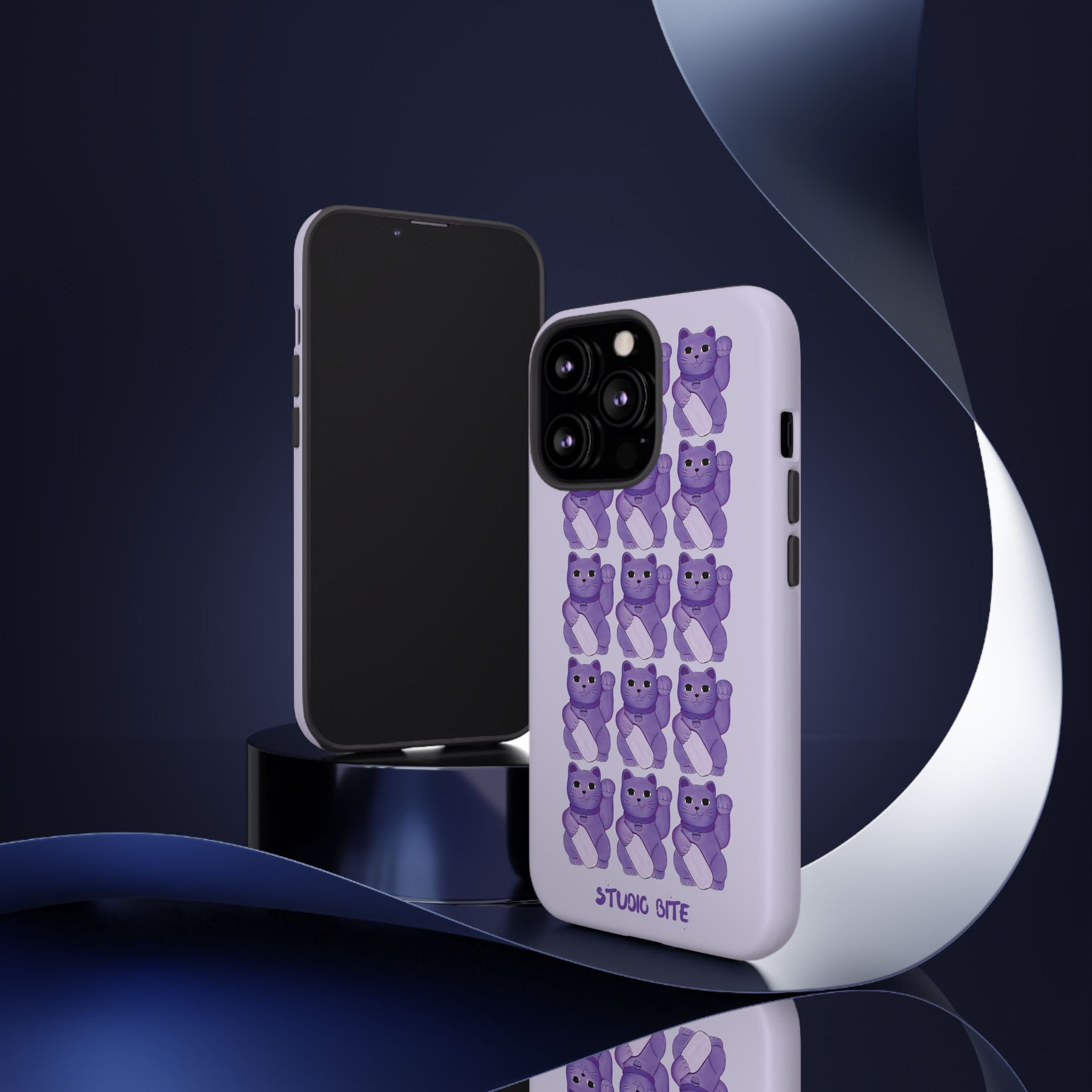 LUCKY CAT - PURPLE