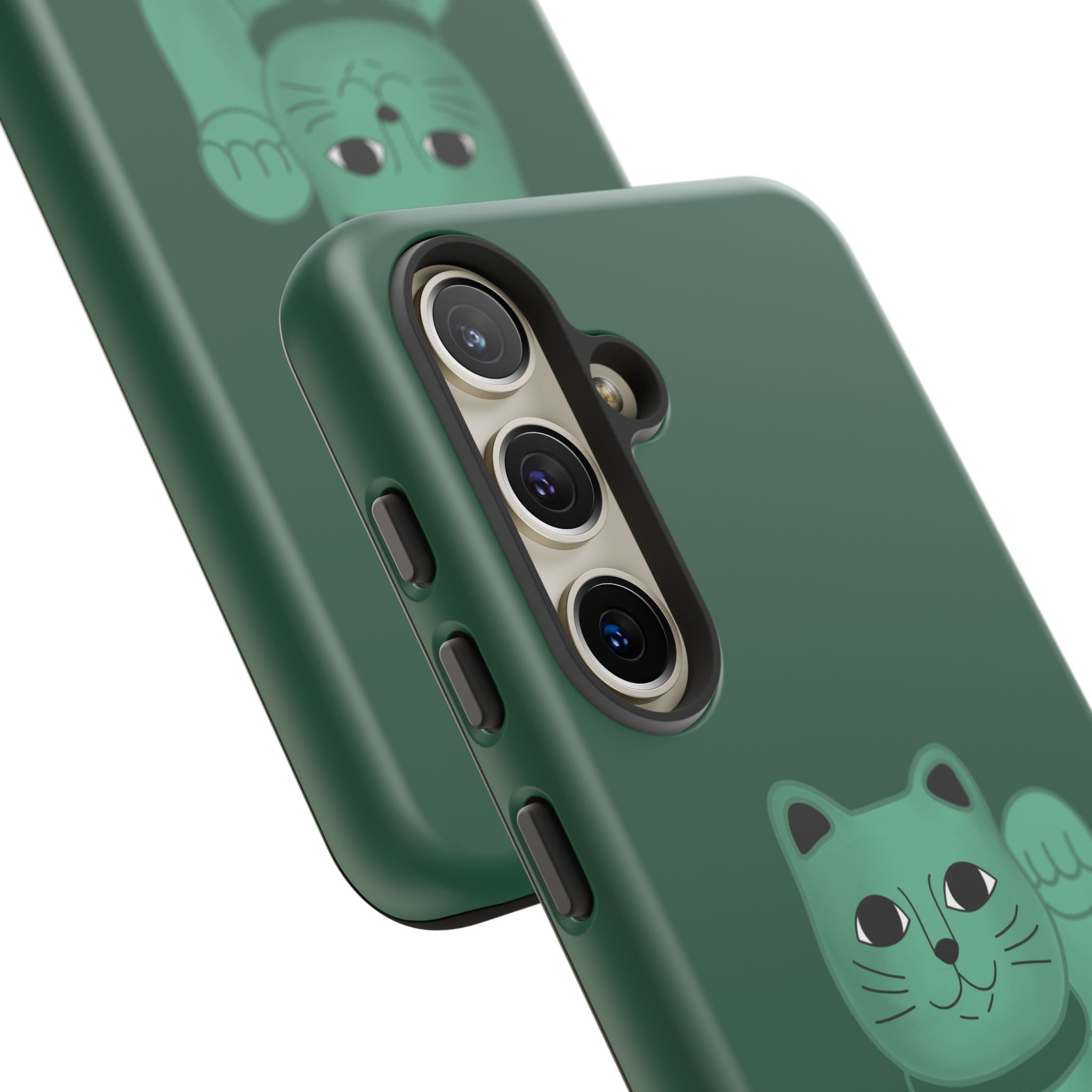 FORTUNE CAT - FOREST GREEN