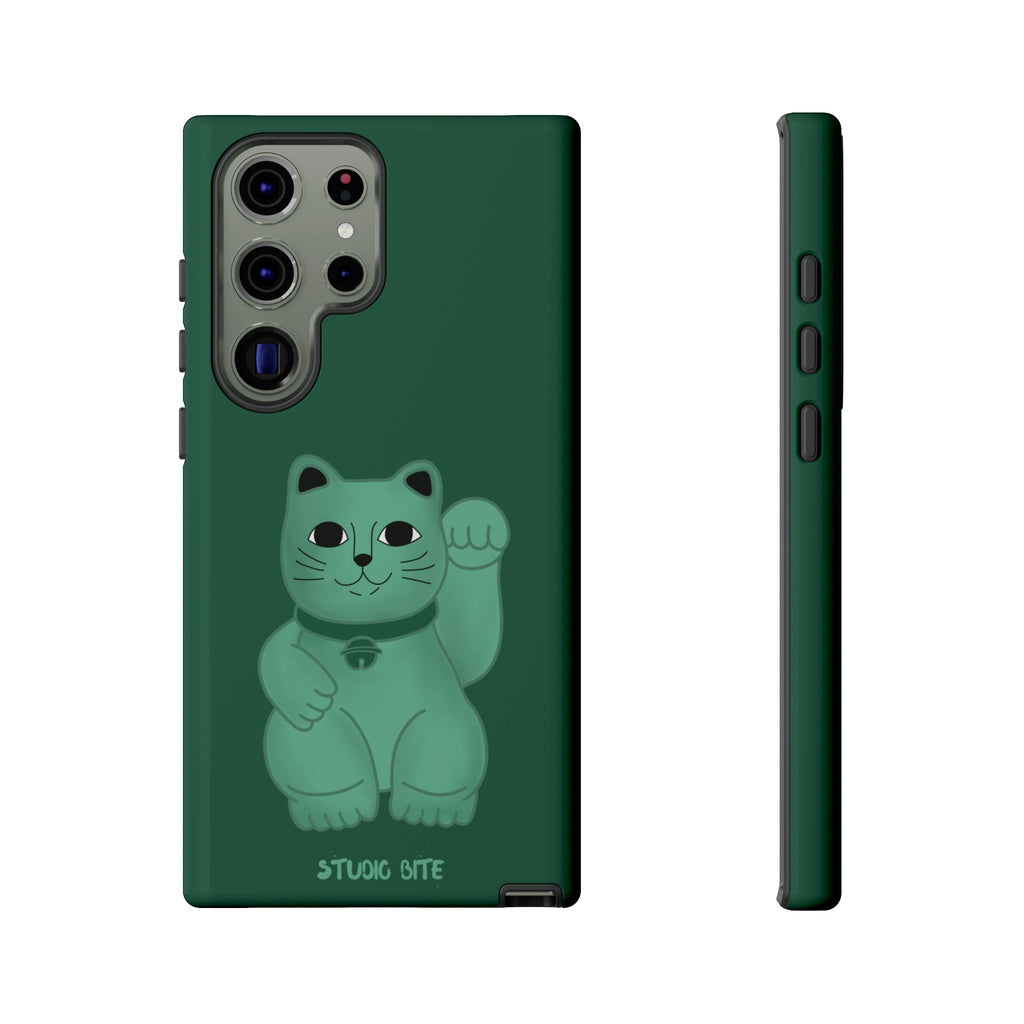 FORTUNE CAT - FOREST GREEN
