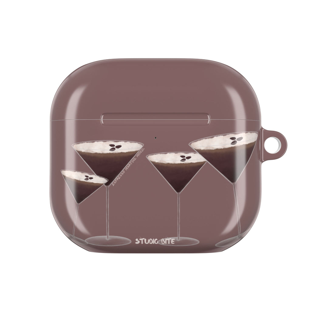 ESPRESSO MARTINI. MOOD. - ROSY BROWN - AIRPODS 4TH GEN CASE