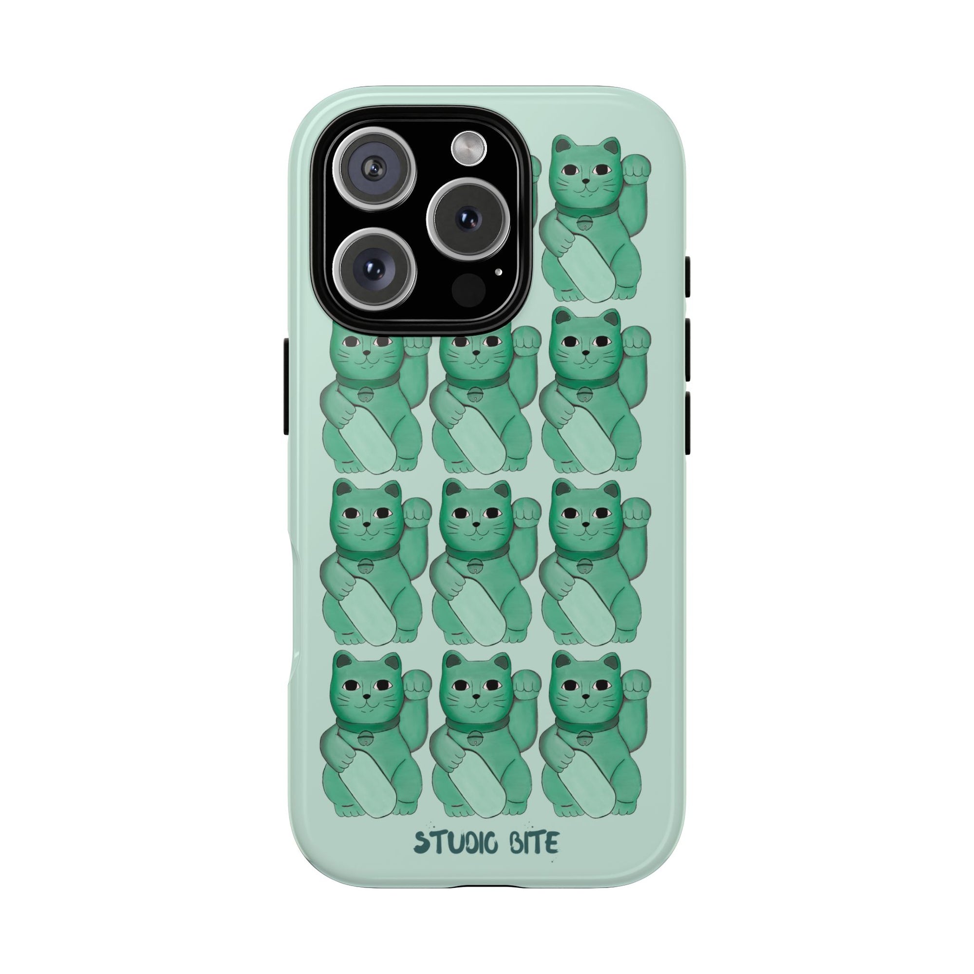 LUCKY CAT - GREEN