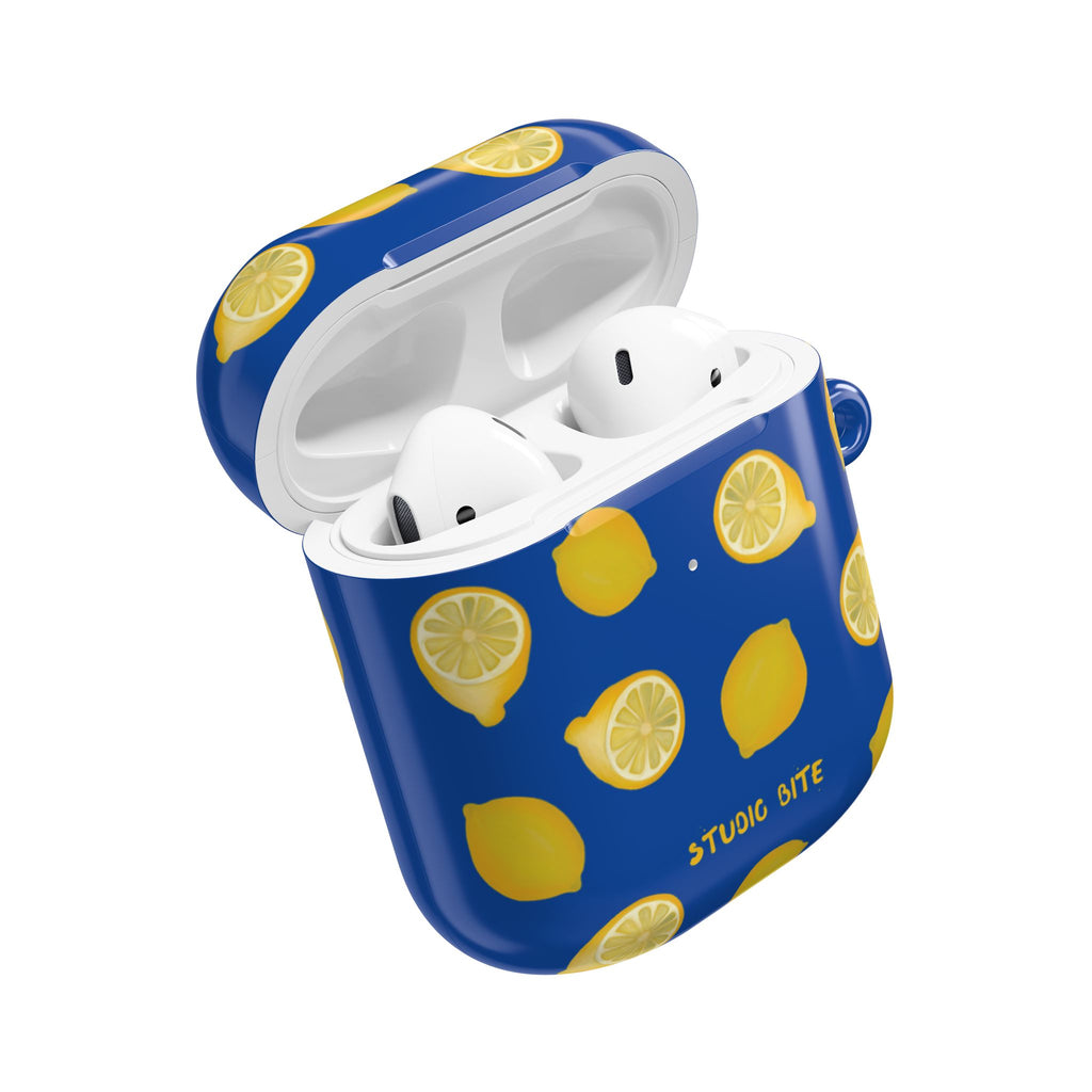 LEMON - ROYAL BLUE - AIRPODS CASE