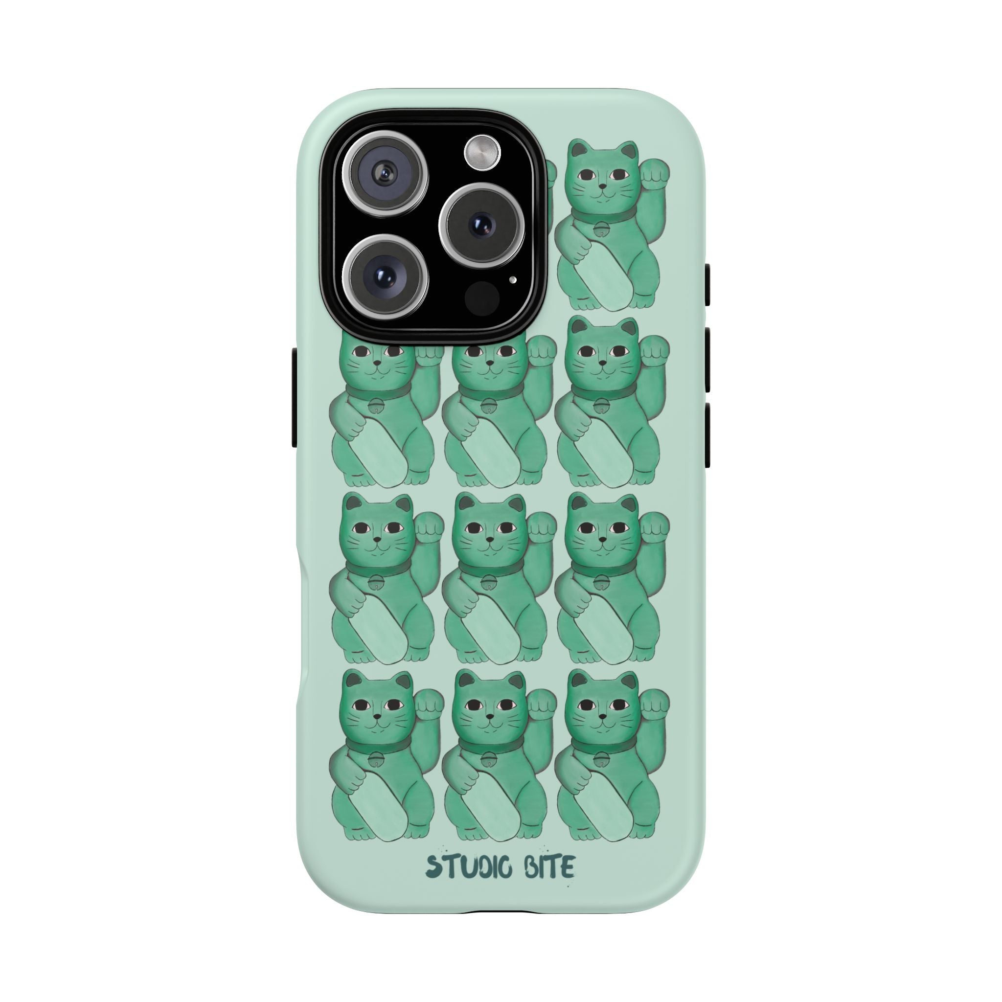 LUCKY CAT - GREEN