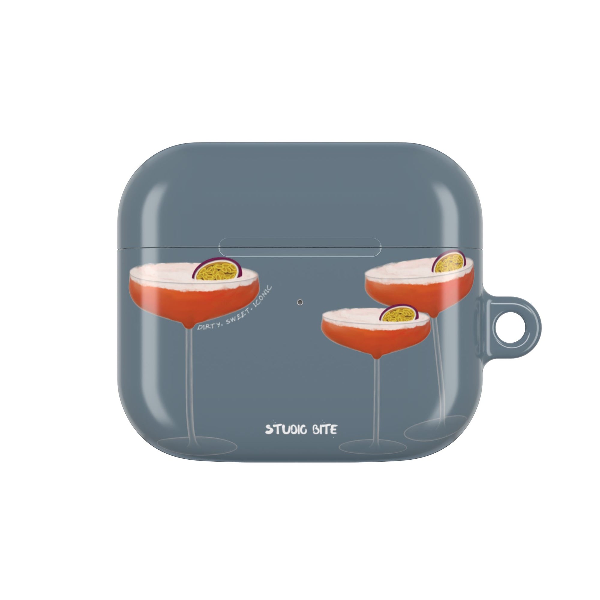 PORNSTAR MARTINI - GREY BLUE - AIRPODS CASE