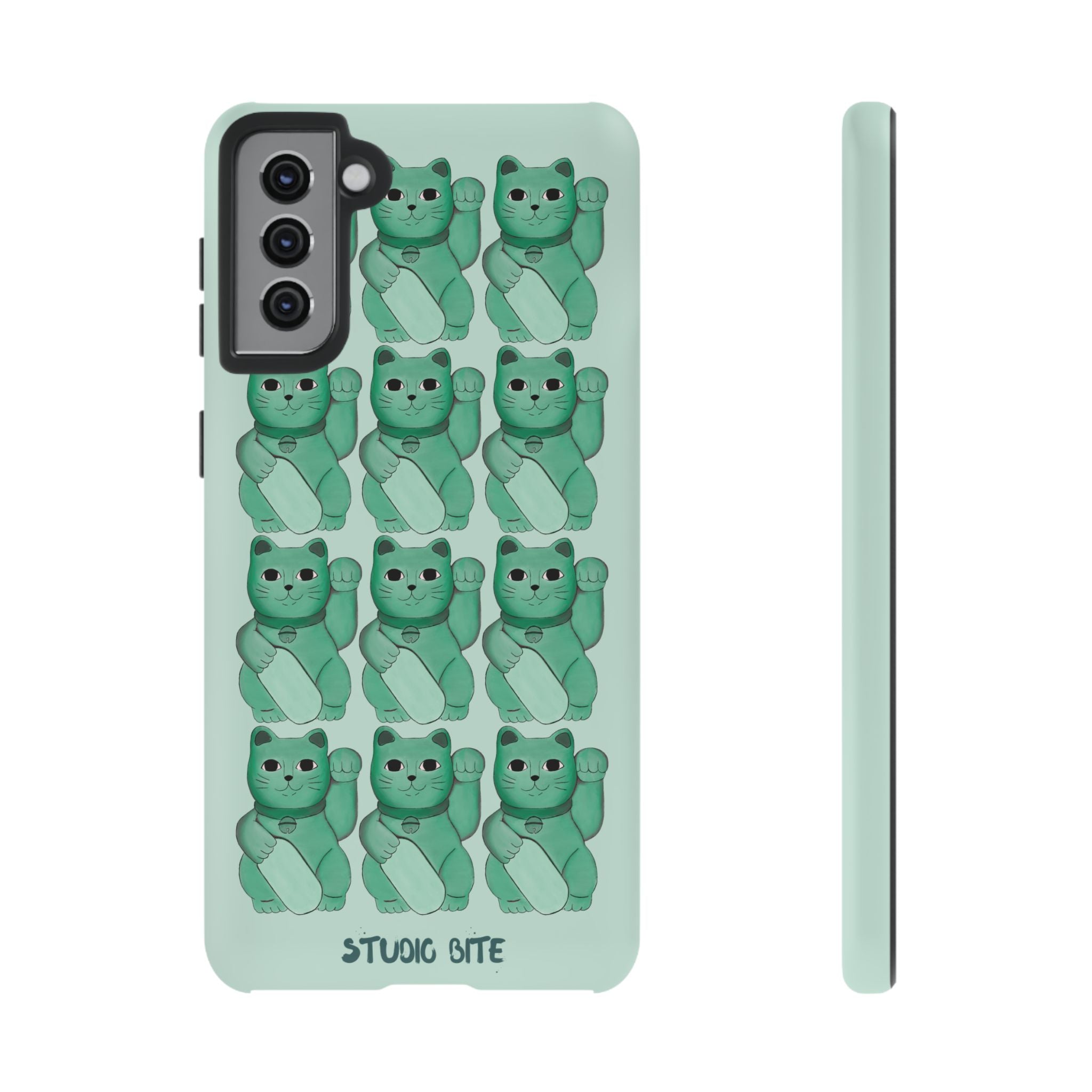 LUCKY CAT - GREEN