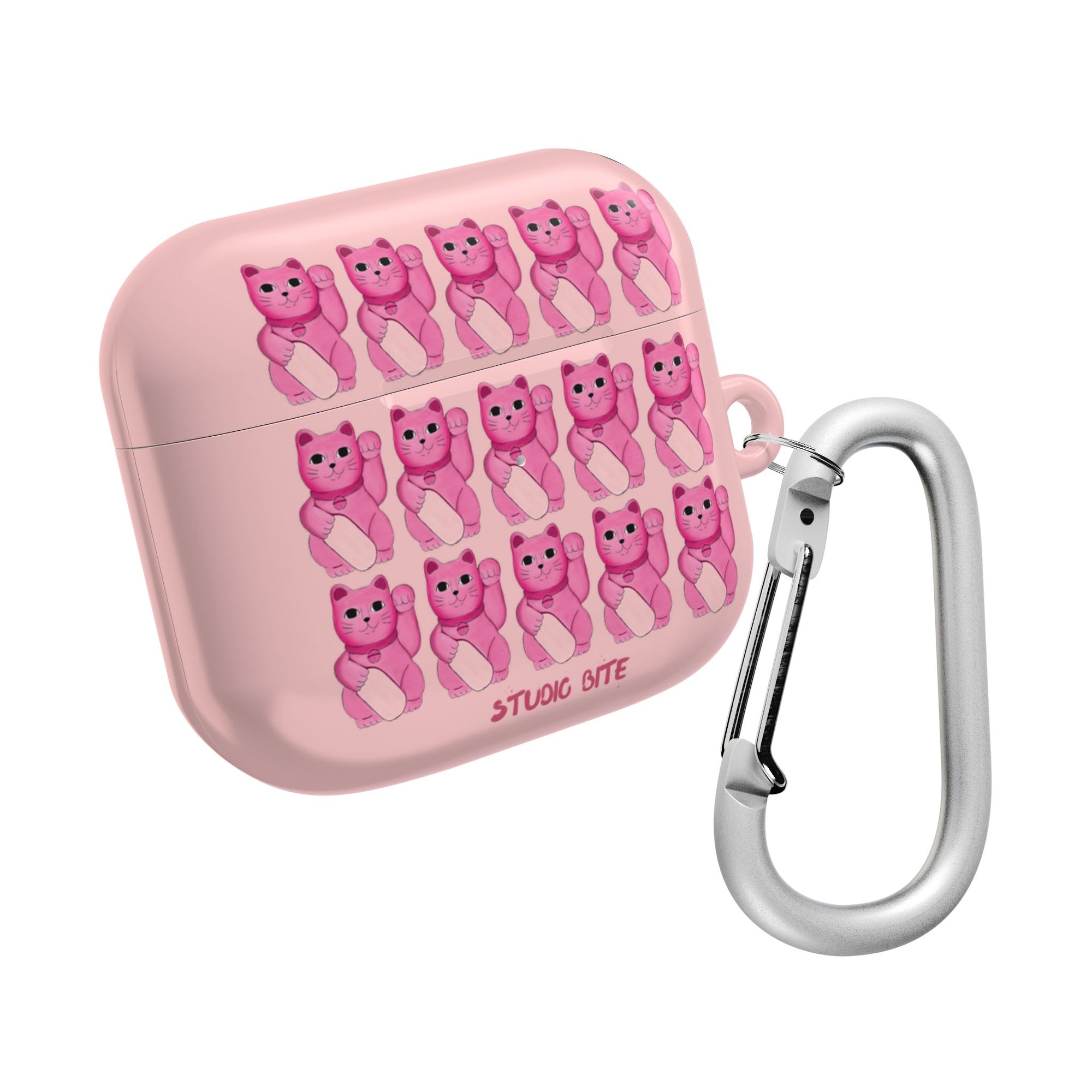 LUCKY CAT - ROSÈ - AIRPODS CASE