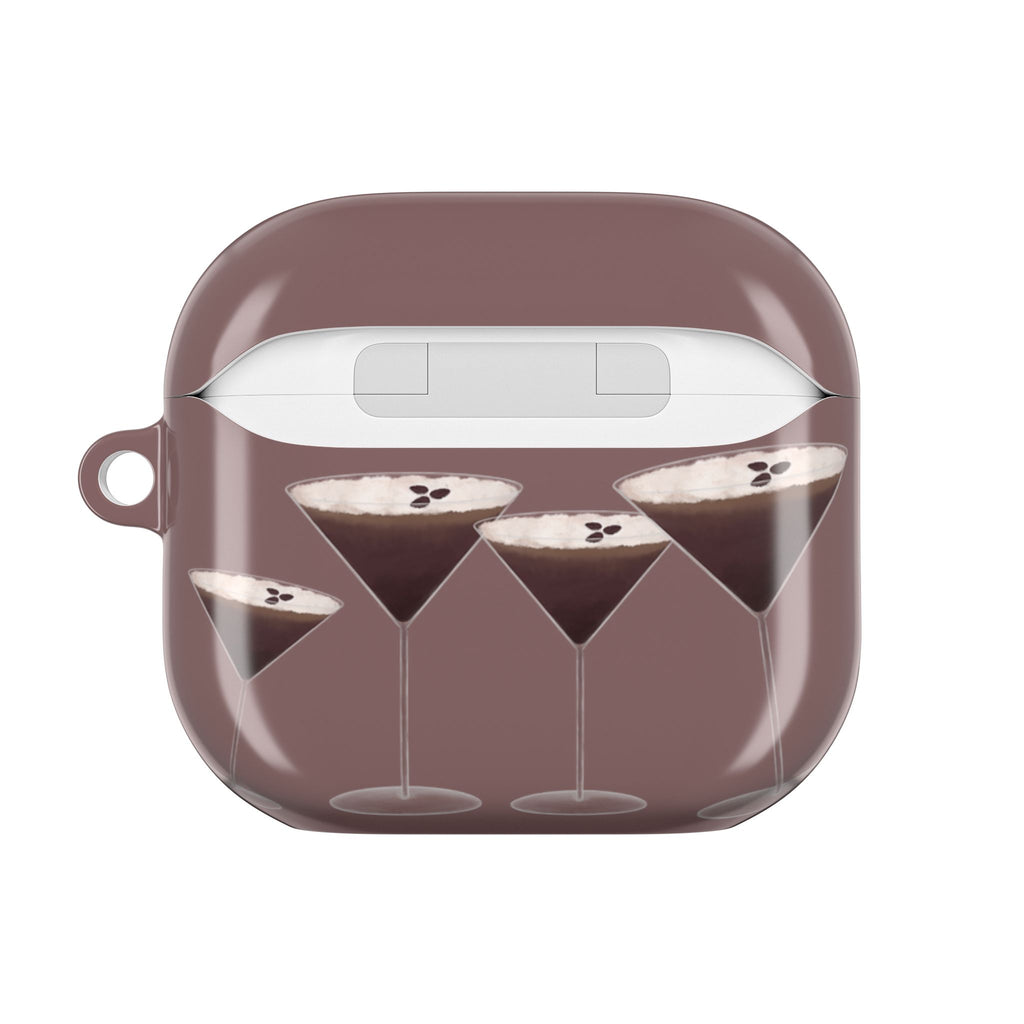 ESPRESSO MARTINI. MOOD. - ROSY BROWN - AIRPODS 4TH GEN CASE