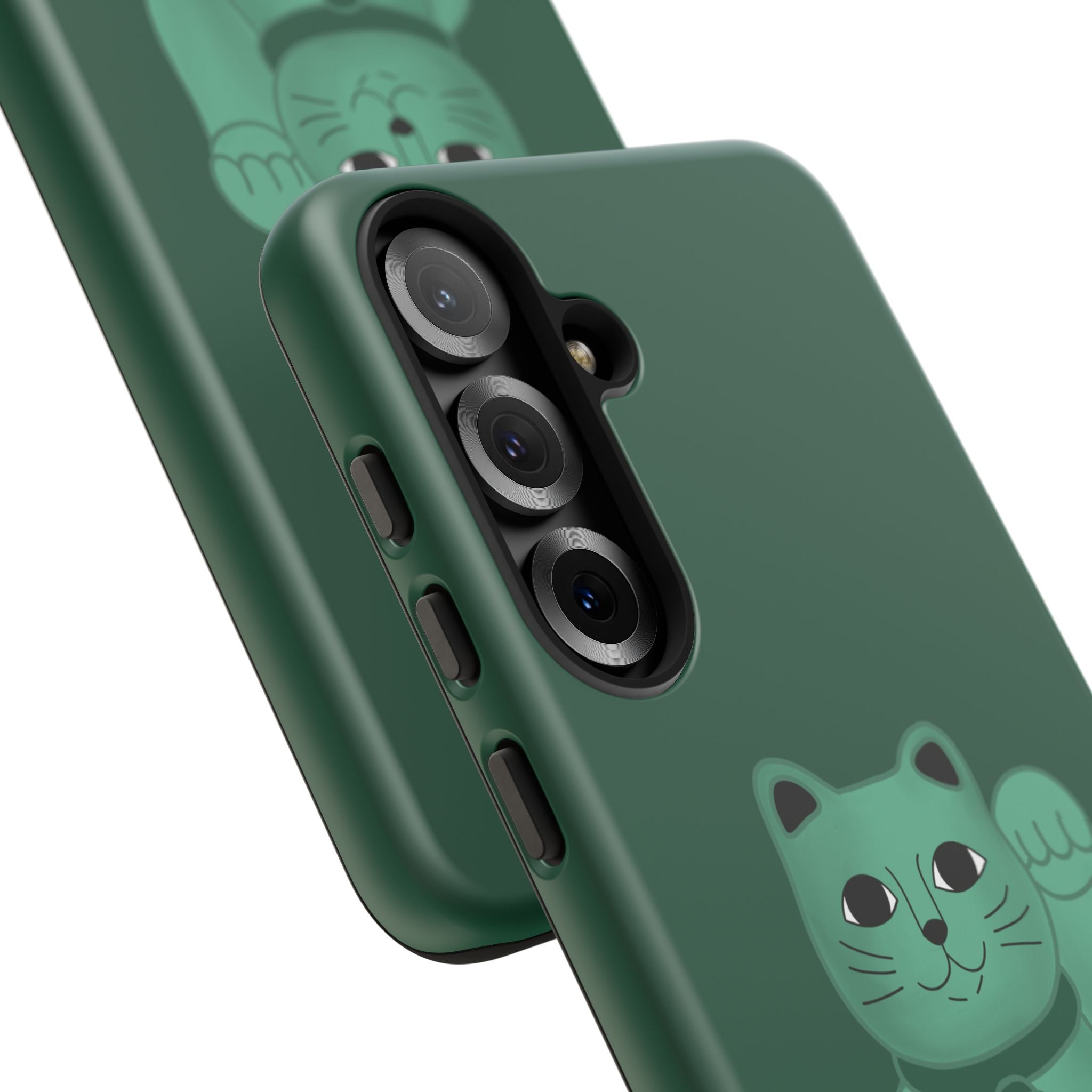 FORTUNE CAT - FOREST GREEN