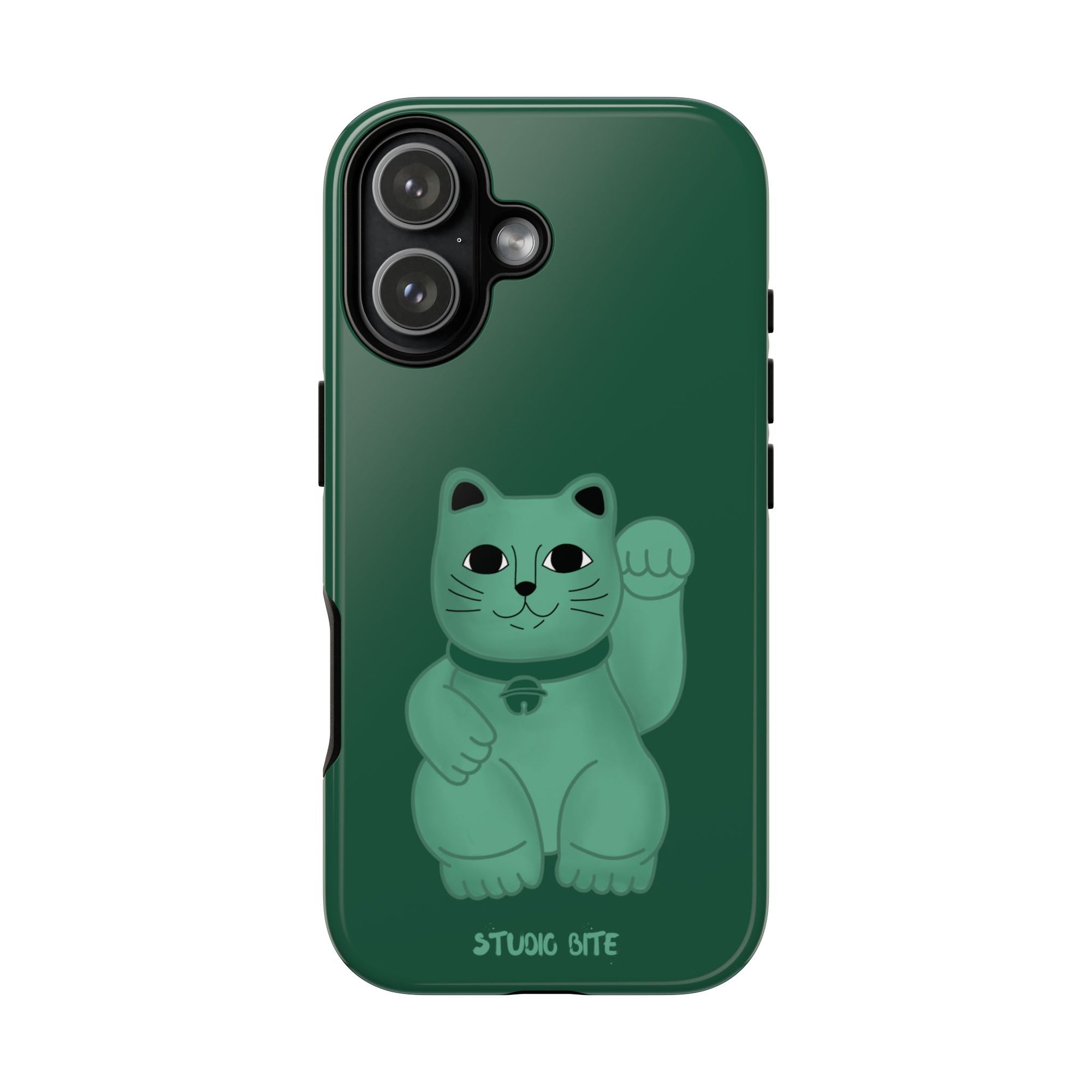 FORTUNE CAT - FOREST GREEN