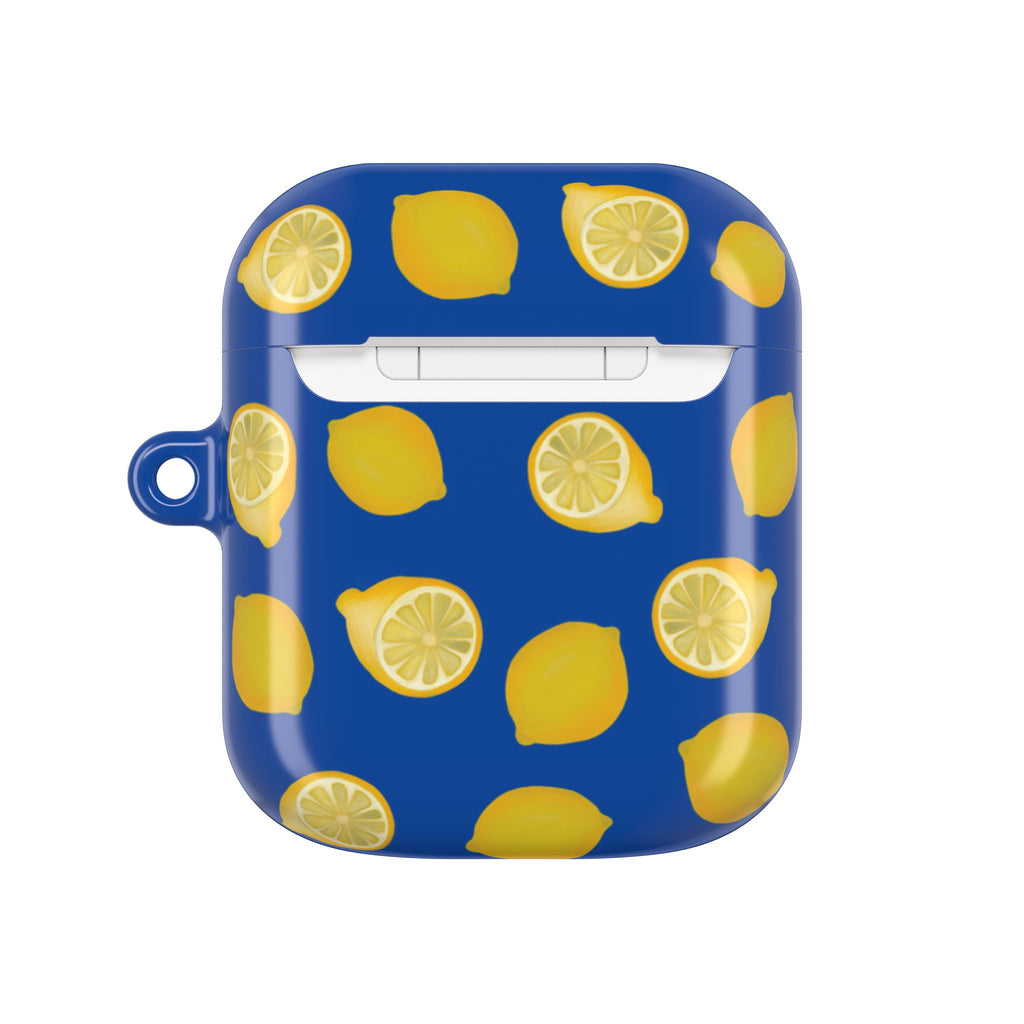 LEMON - ROYAL BLUE - AIRPODS CASE