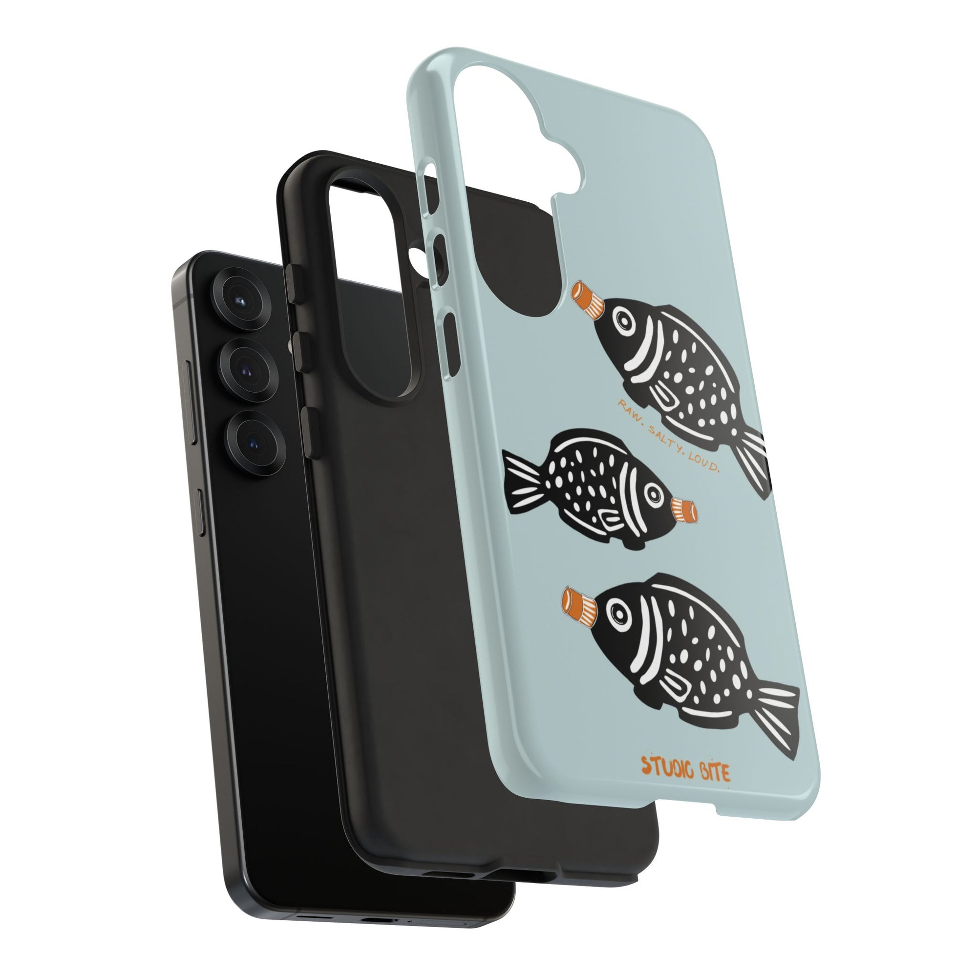 SOY SAUCE FISH - LIGHT BLUE