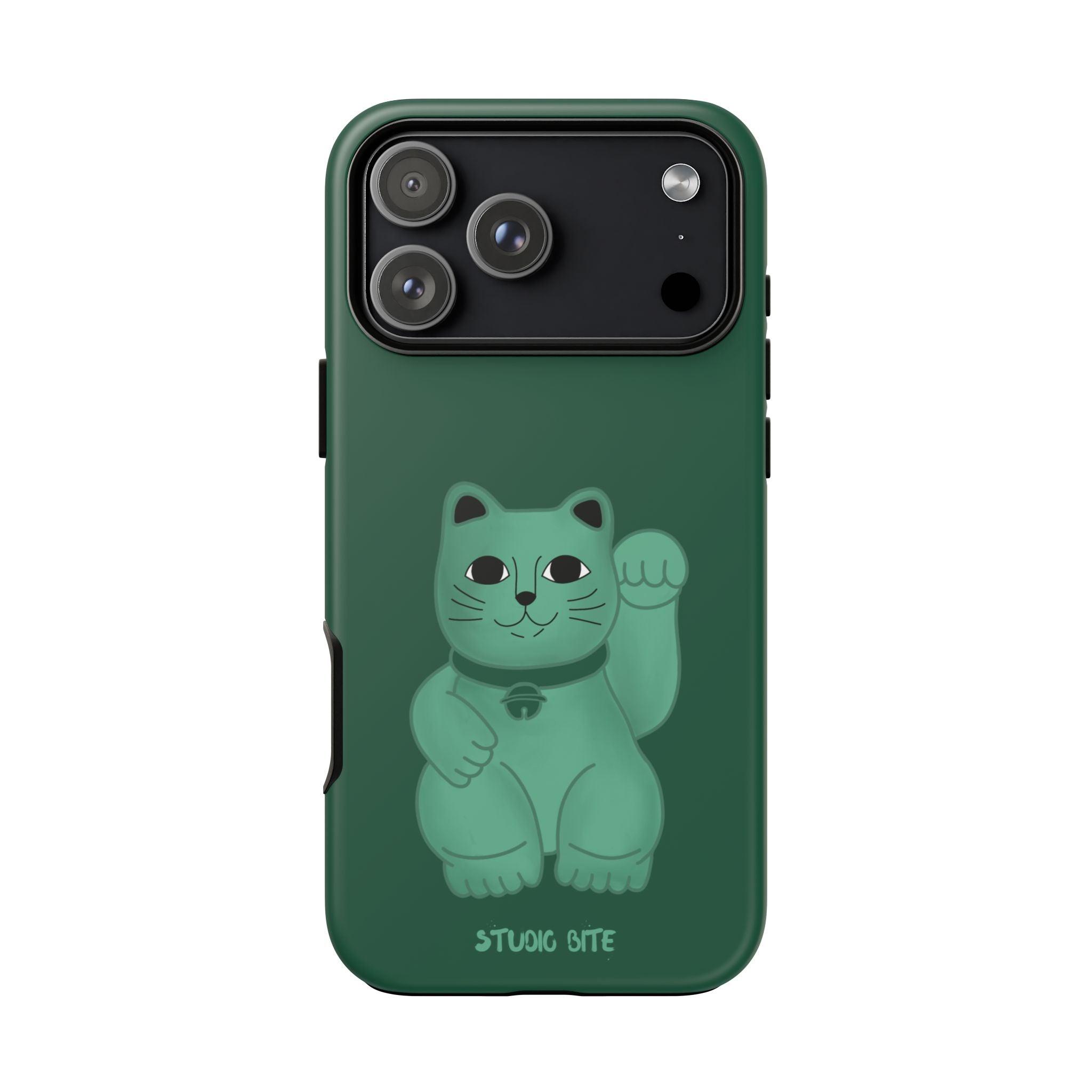 FORTUNE CAT - FOREST GREEN