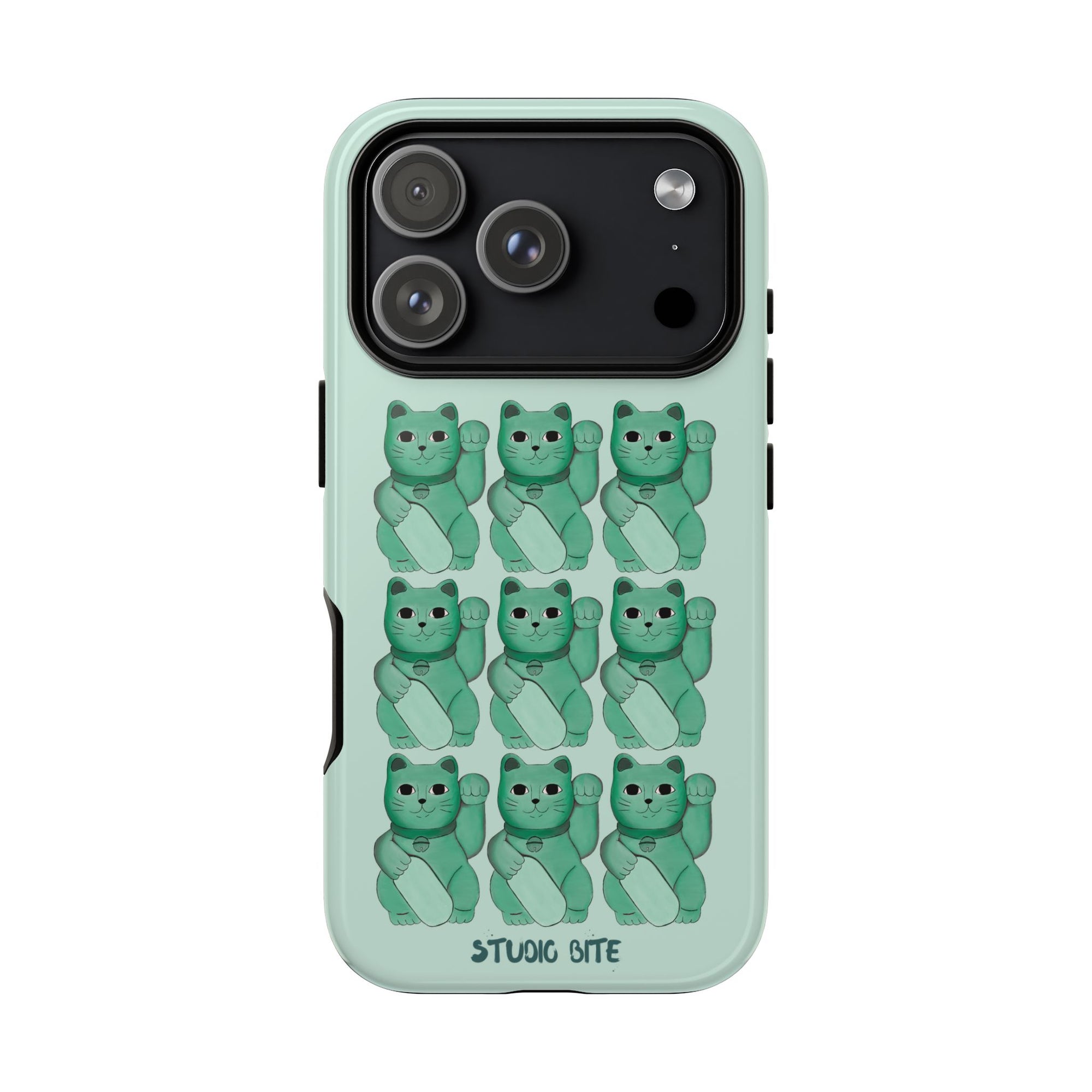 LUCKY CAT - GREEN