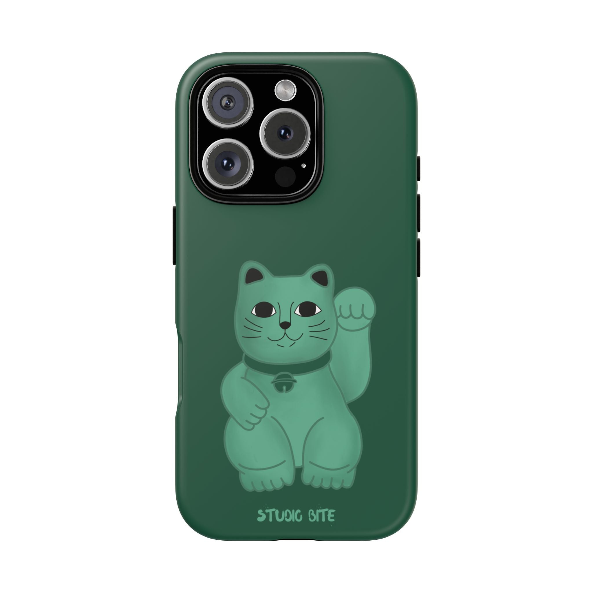 FORTUNE CAT - FOREST GREEN