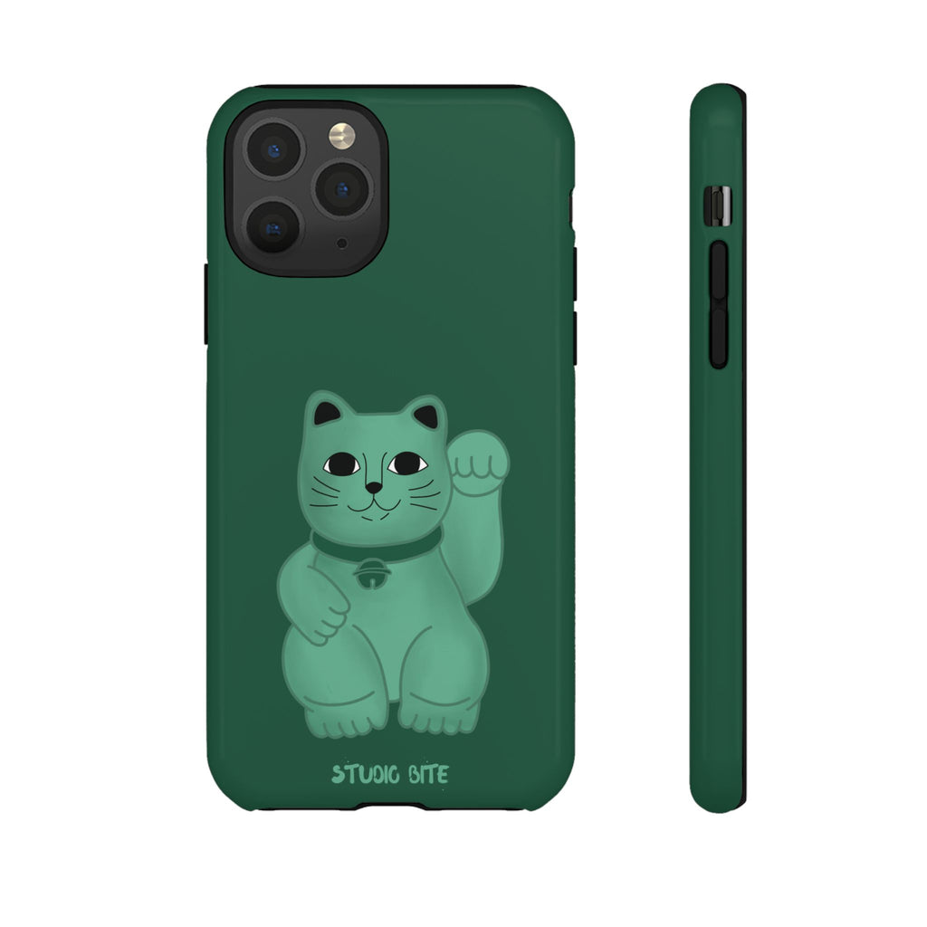 FORTUNE CAT - FOREST GREEN