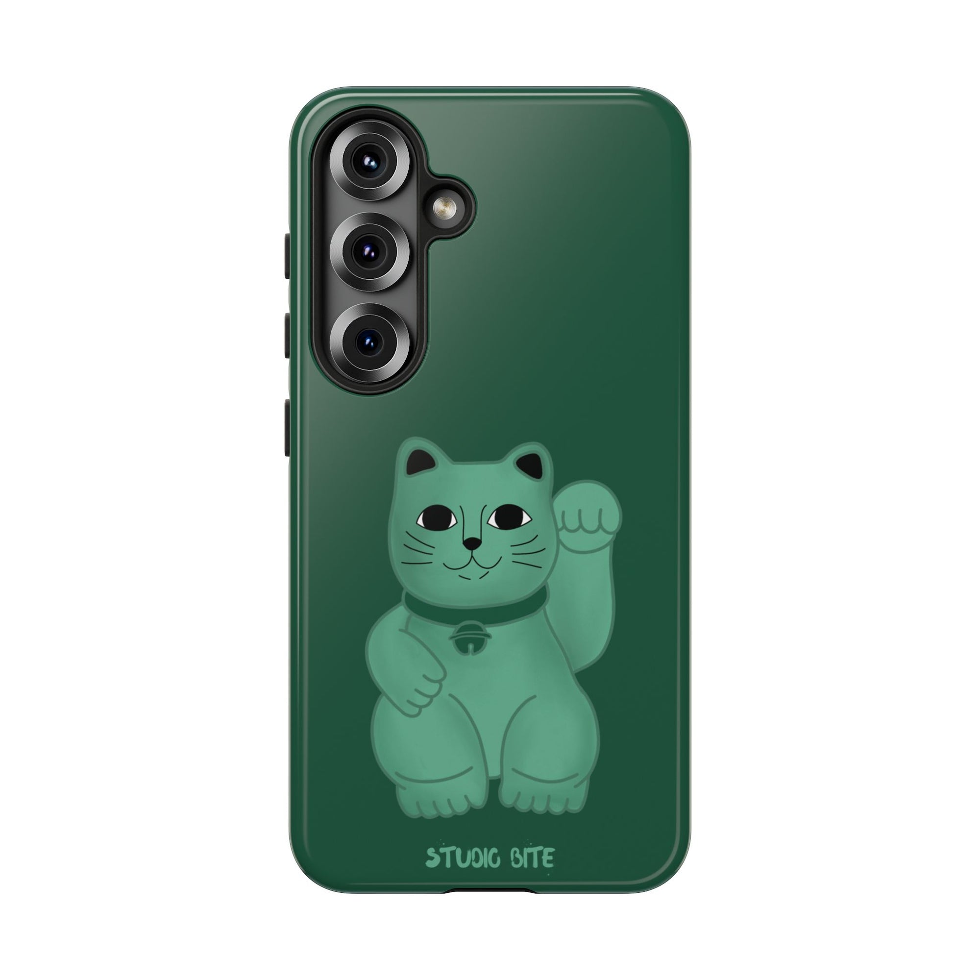 FORTUNE CAT - FOREST GREEN