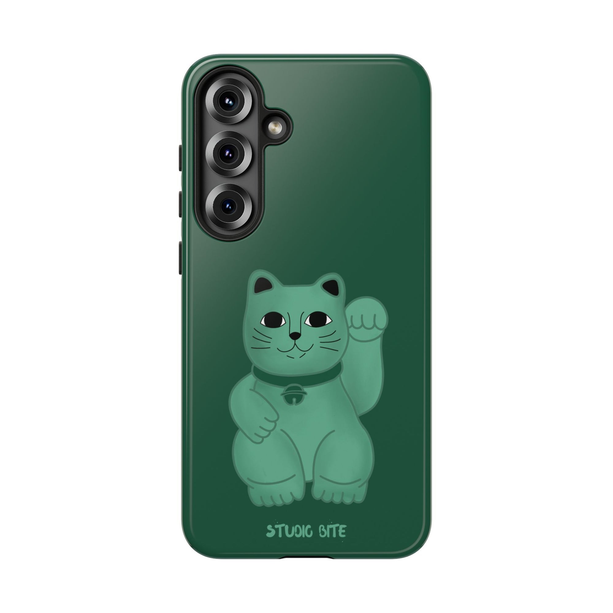 FORTUNE CAT - FOREST GREEN