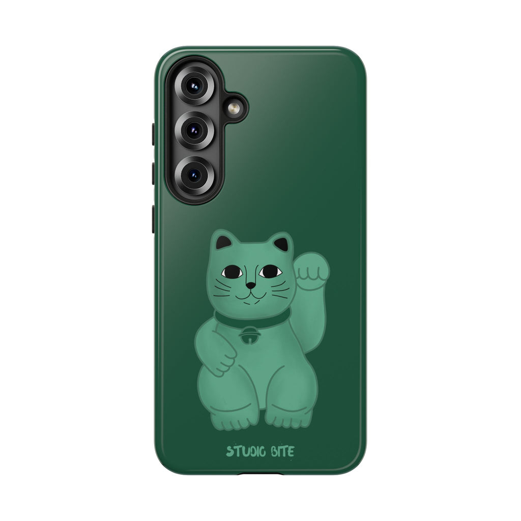 FORTUNE CAT - FOREST GREEN