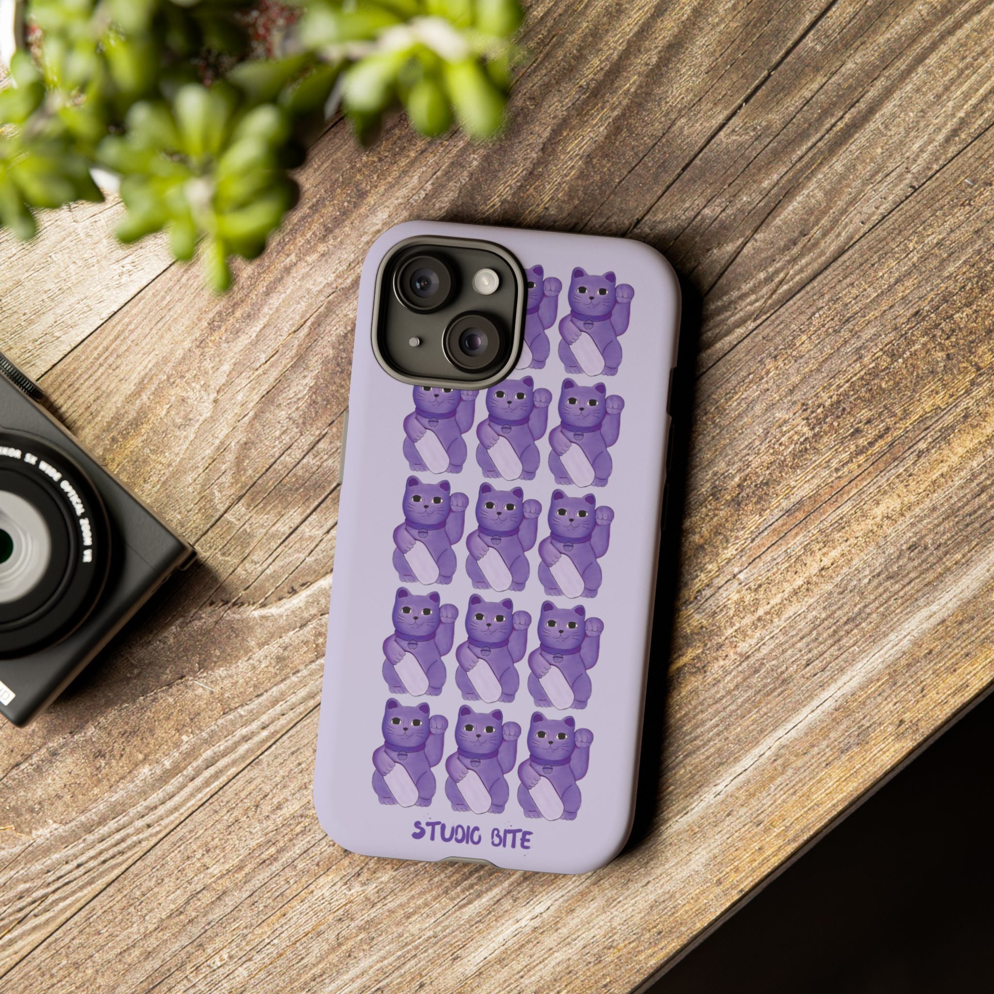 LUCKY CAT - PURPLE