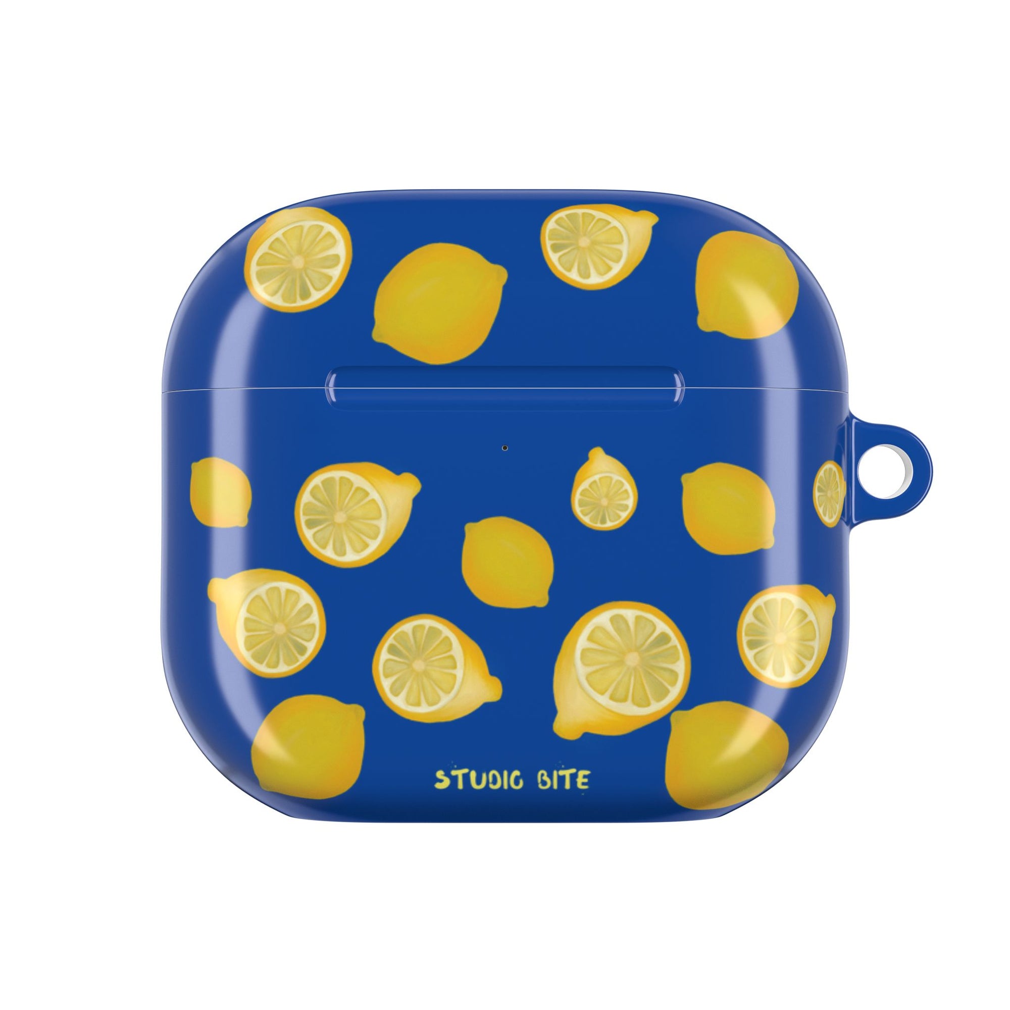 LEMON - ROYAL BLUE - AIRPODS 4TH GEN CASE