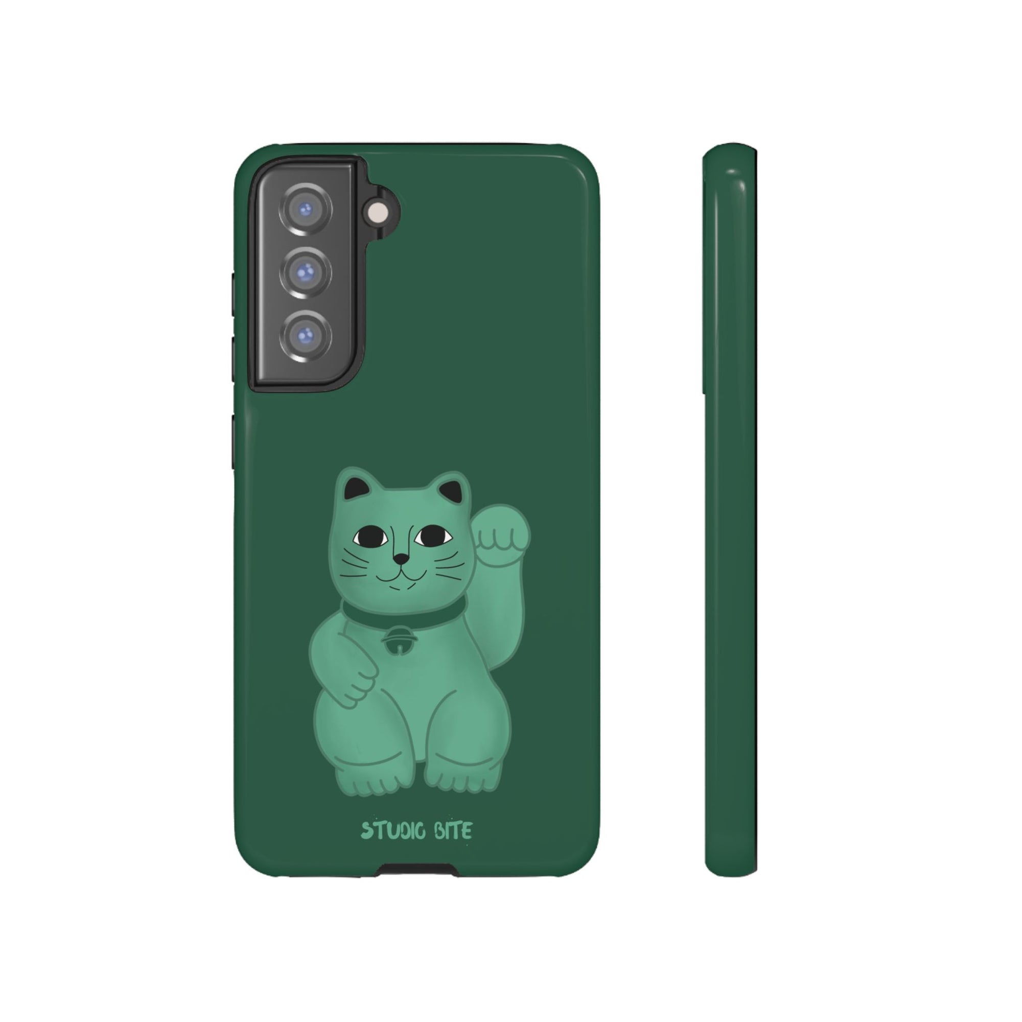 FORTUNE CAT - FOREST GREEN
