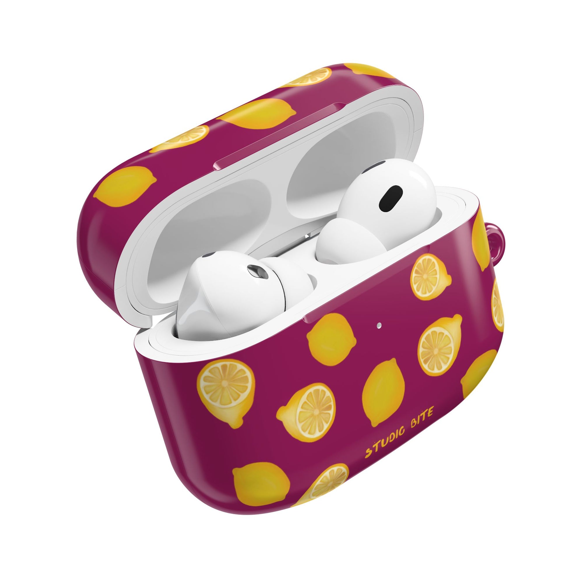 LEMON - BORDEAUX - AIRPODS CASE
