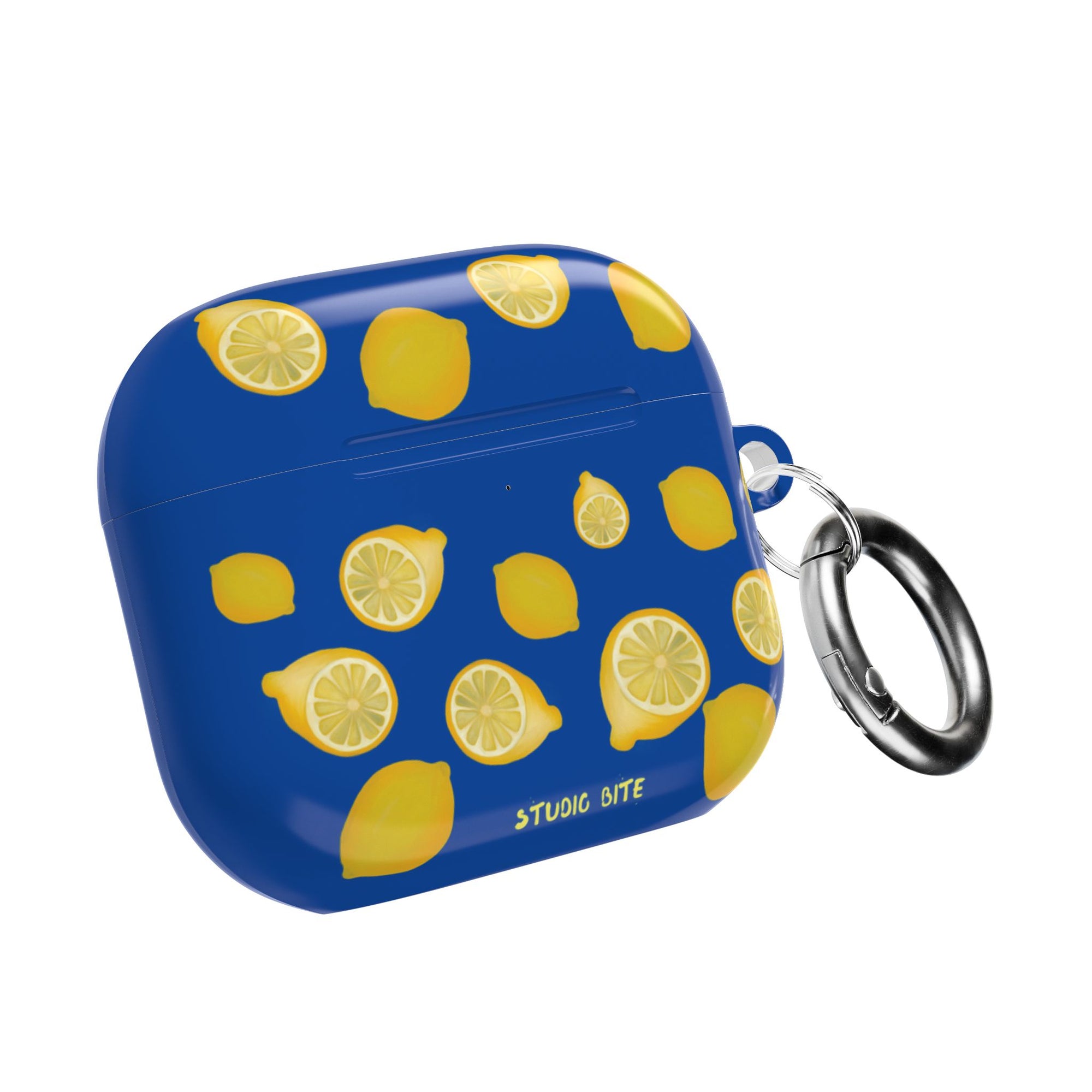 LEMON - ROYAL BLUE - AIRPODS 4TH GEN CASE