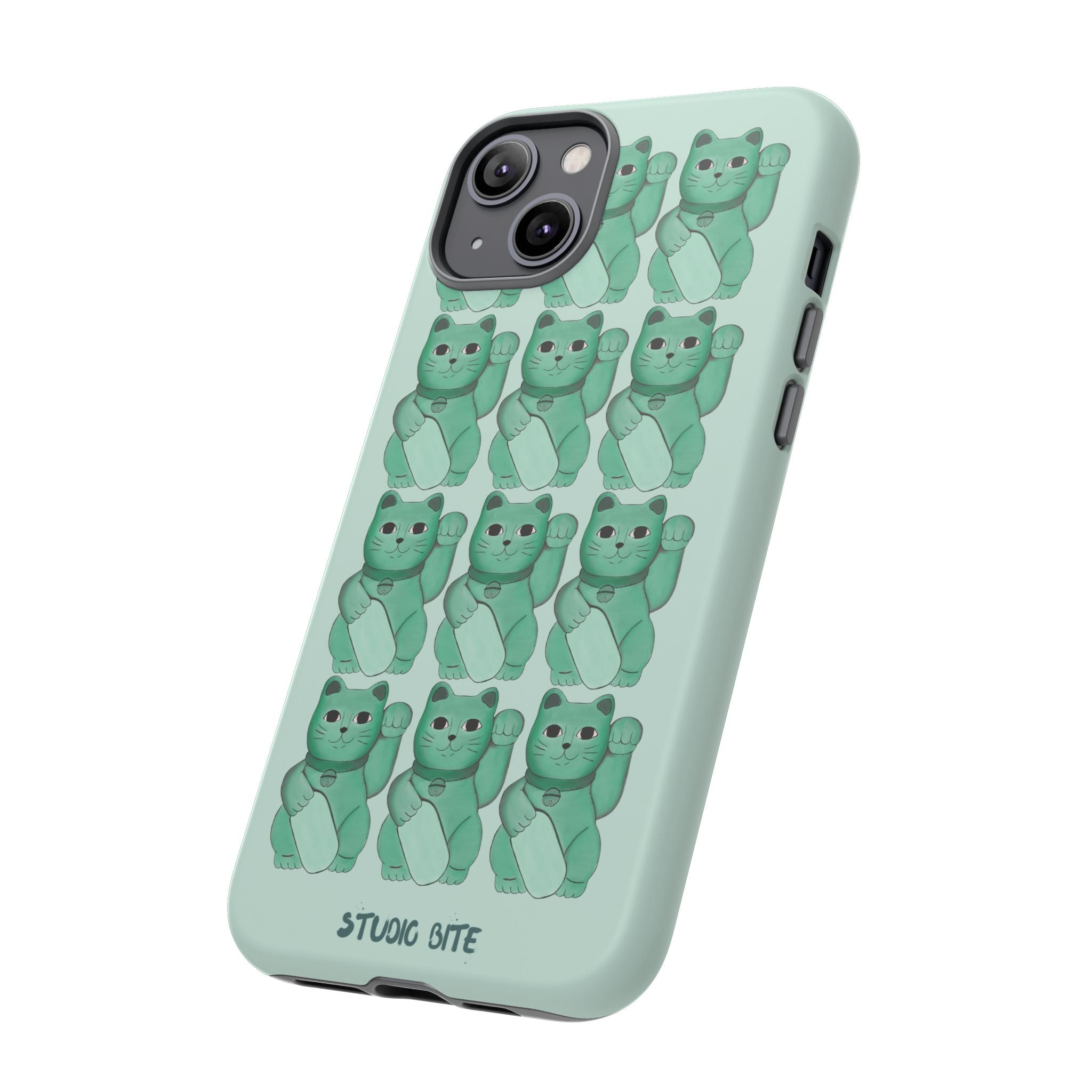 LUCKY CAT - GREEN