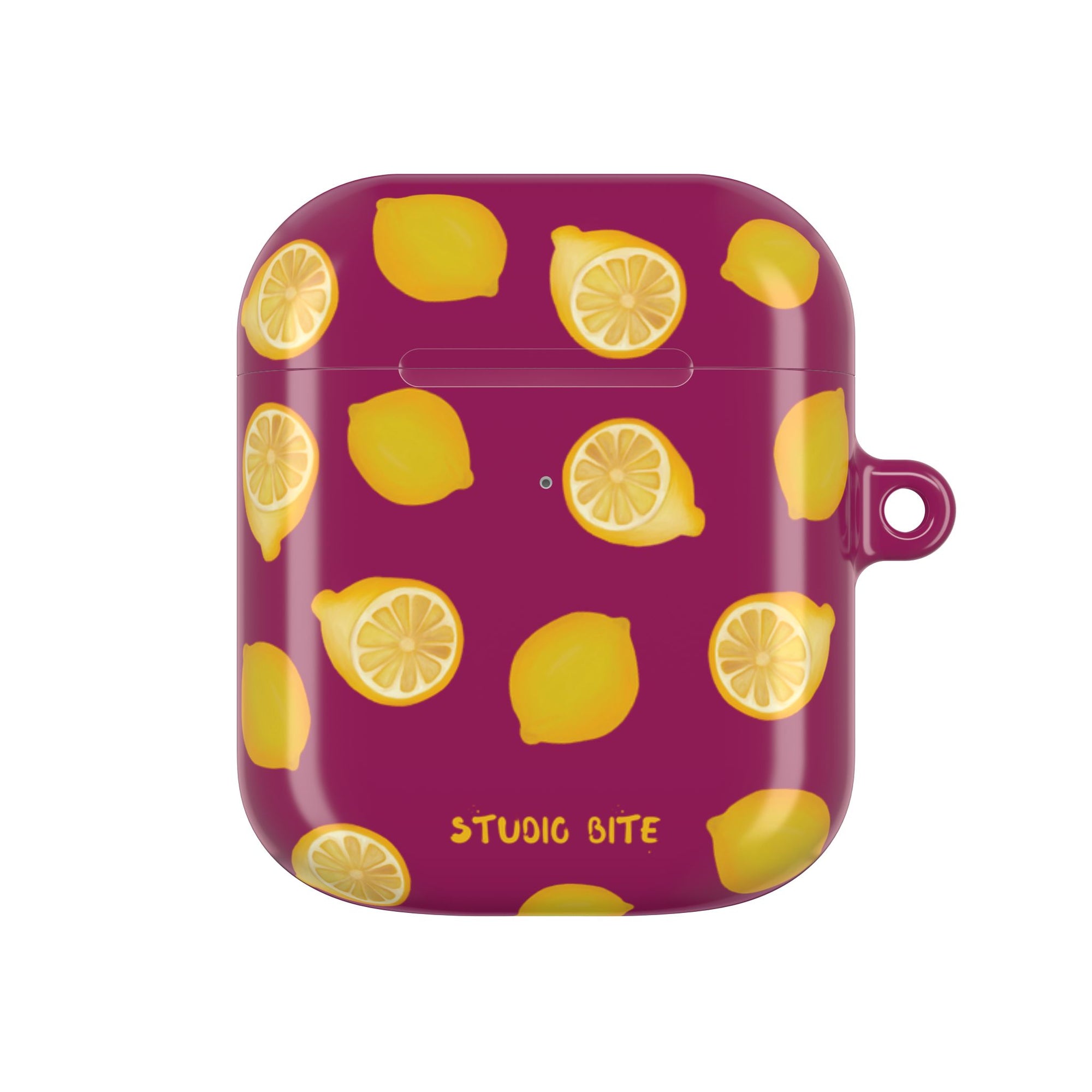 LEMON - BORDEAUX - AIRPODS CASE
