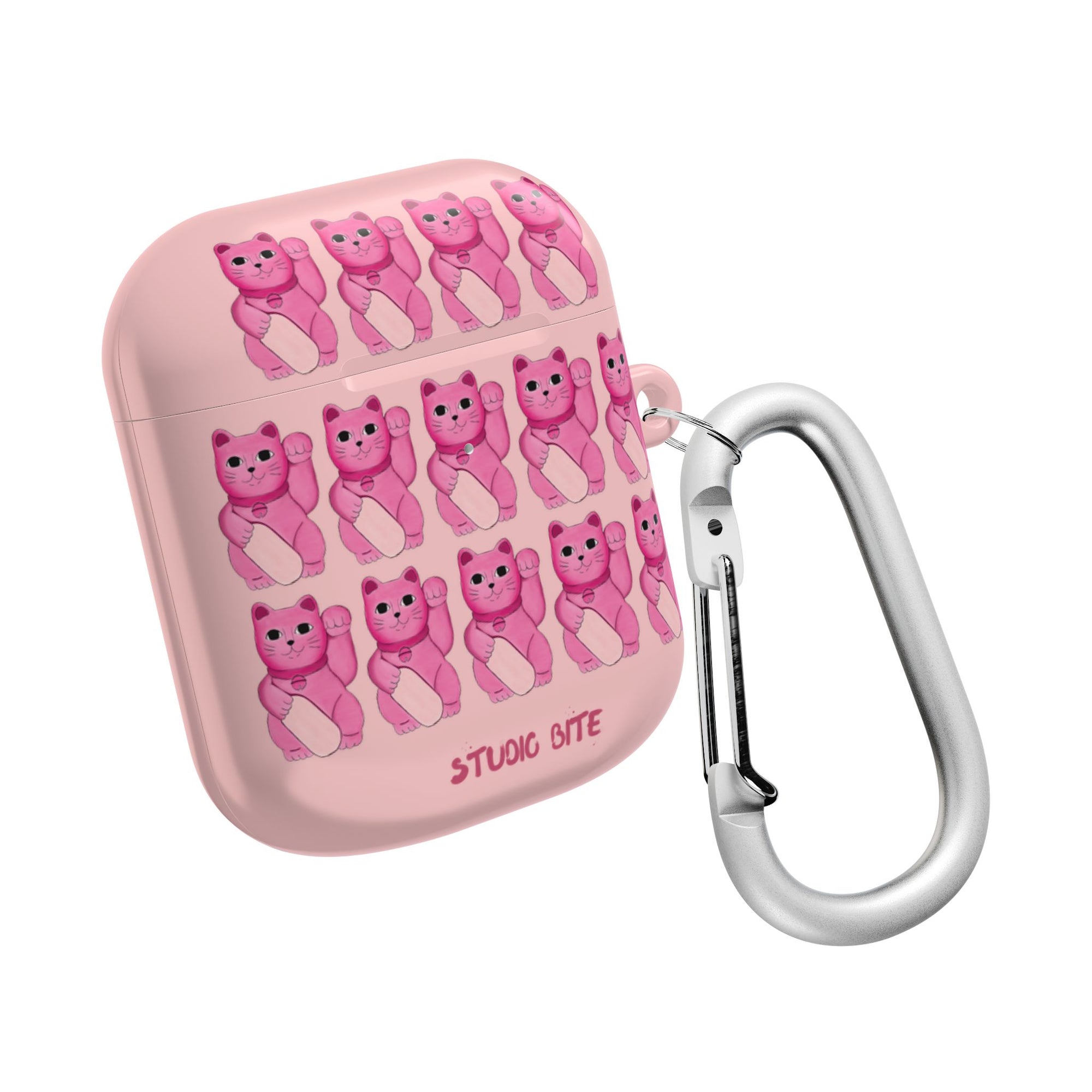 LUCKY CAT - ROSÈ - AIRPODS CASE