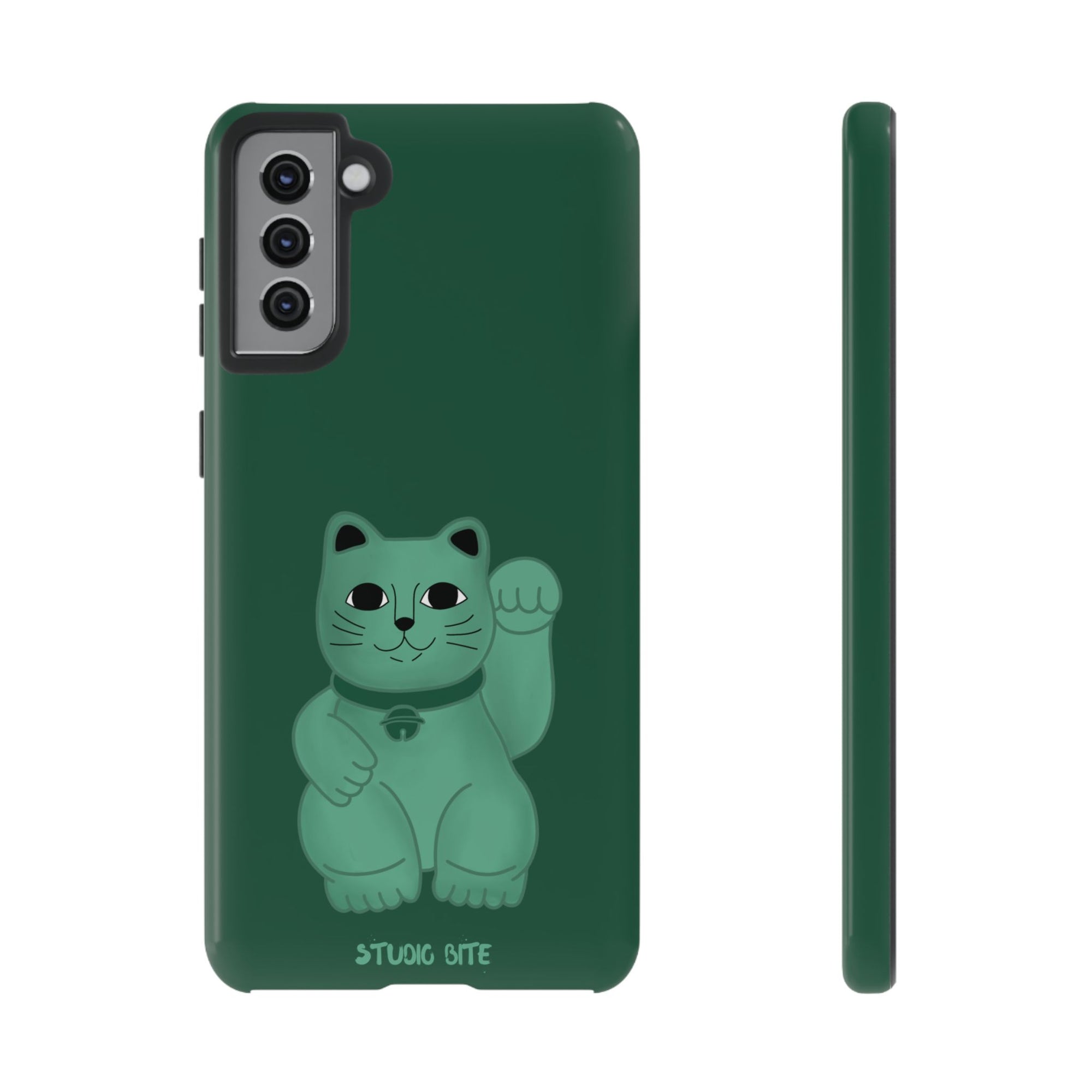 FORTUNE CAT - FOREST GREEN