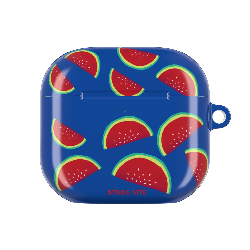 WATERMELON ROYAL BLUE - AIRPODS 4TH GEN CASE