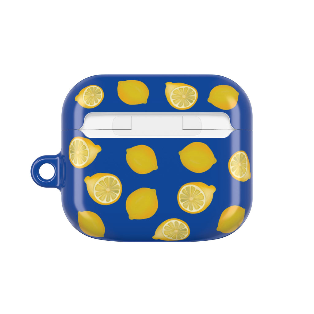 LEMON - ROYAL BLUE - AIRPODS CASE