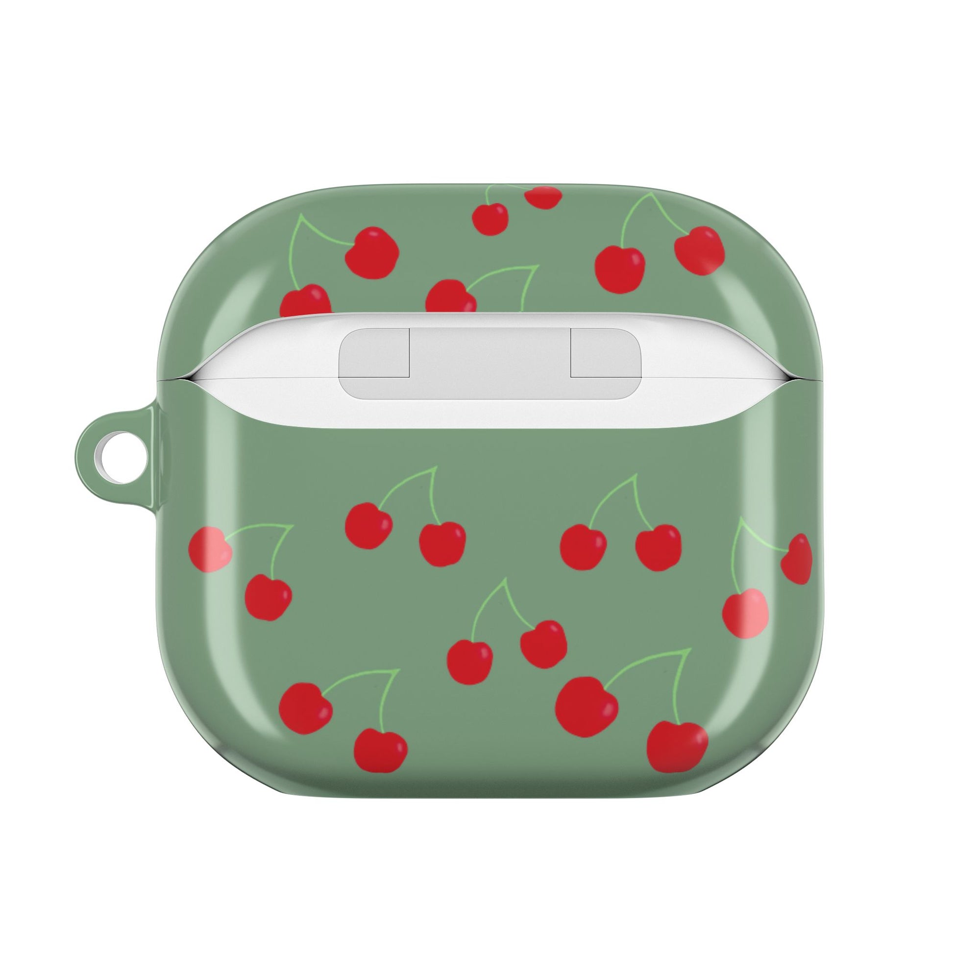 CHERRY GREEN - AIRPODS 4TH GEN CASE