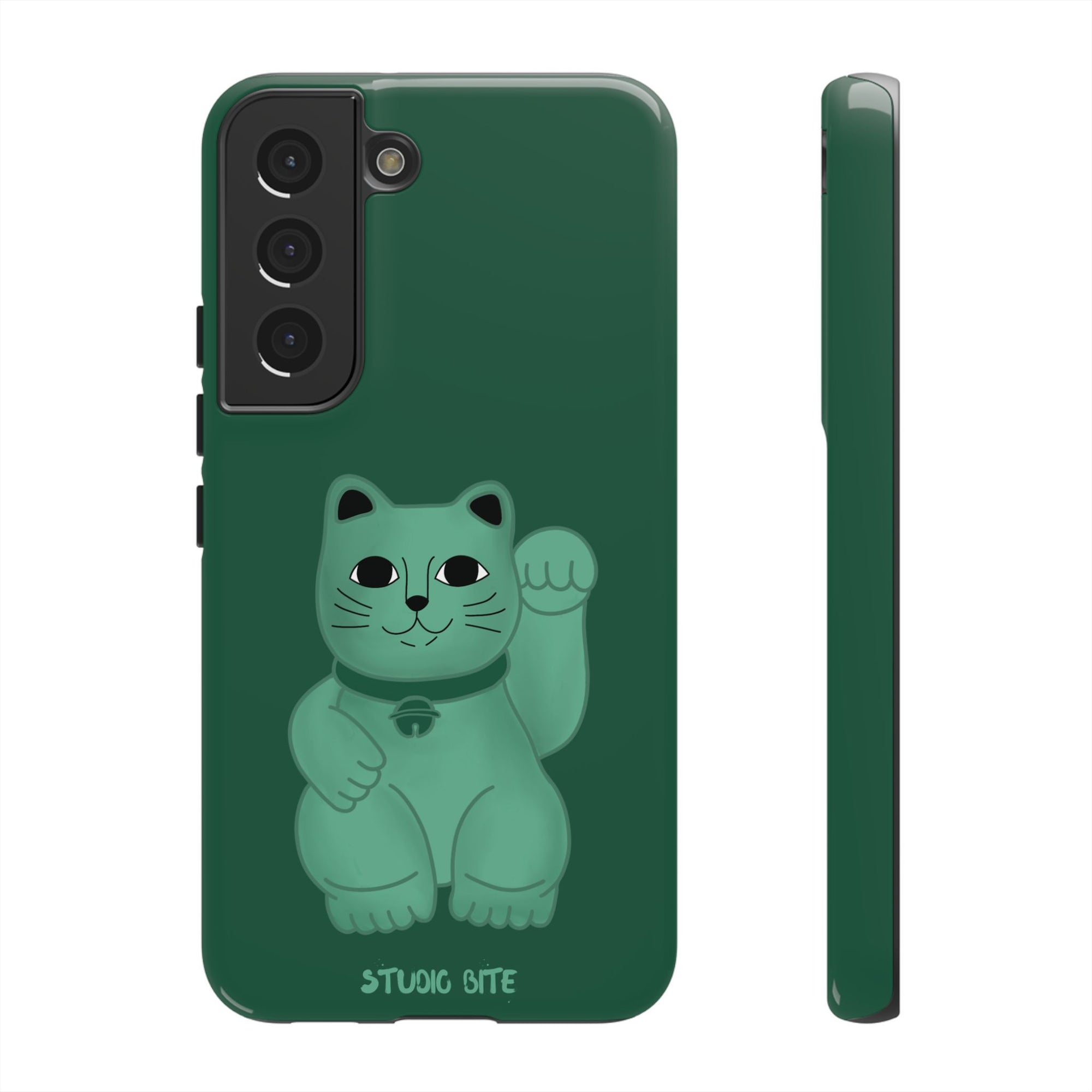 FORTUNE CAT - FOREST GREEN