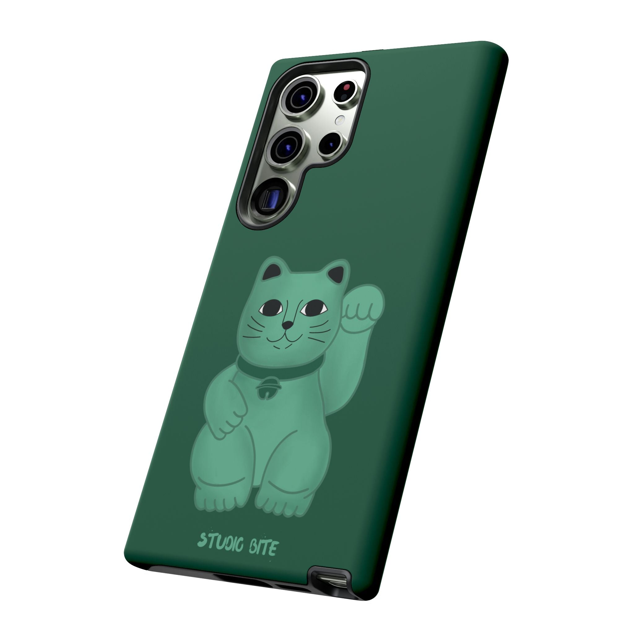 FORTUNE CAT - FOREST GREEN