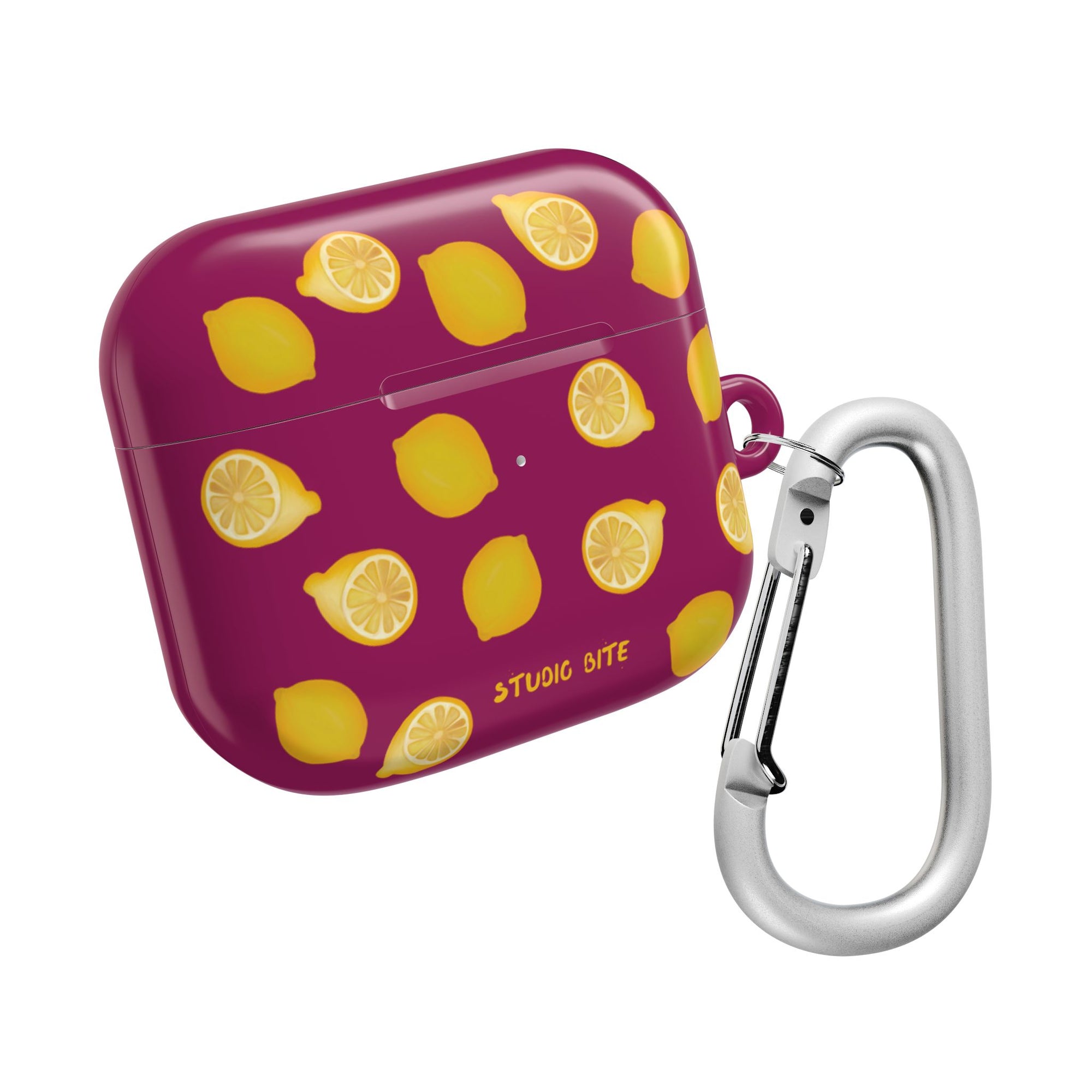 LEMON - BORDEAUX - AIRPODS CASE