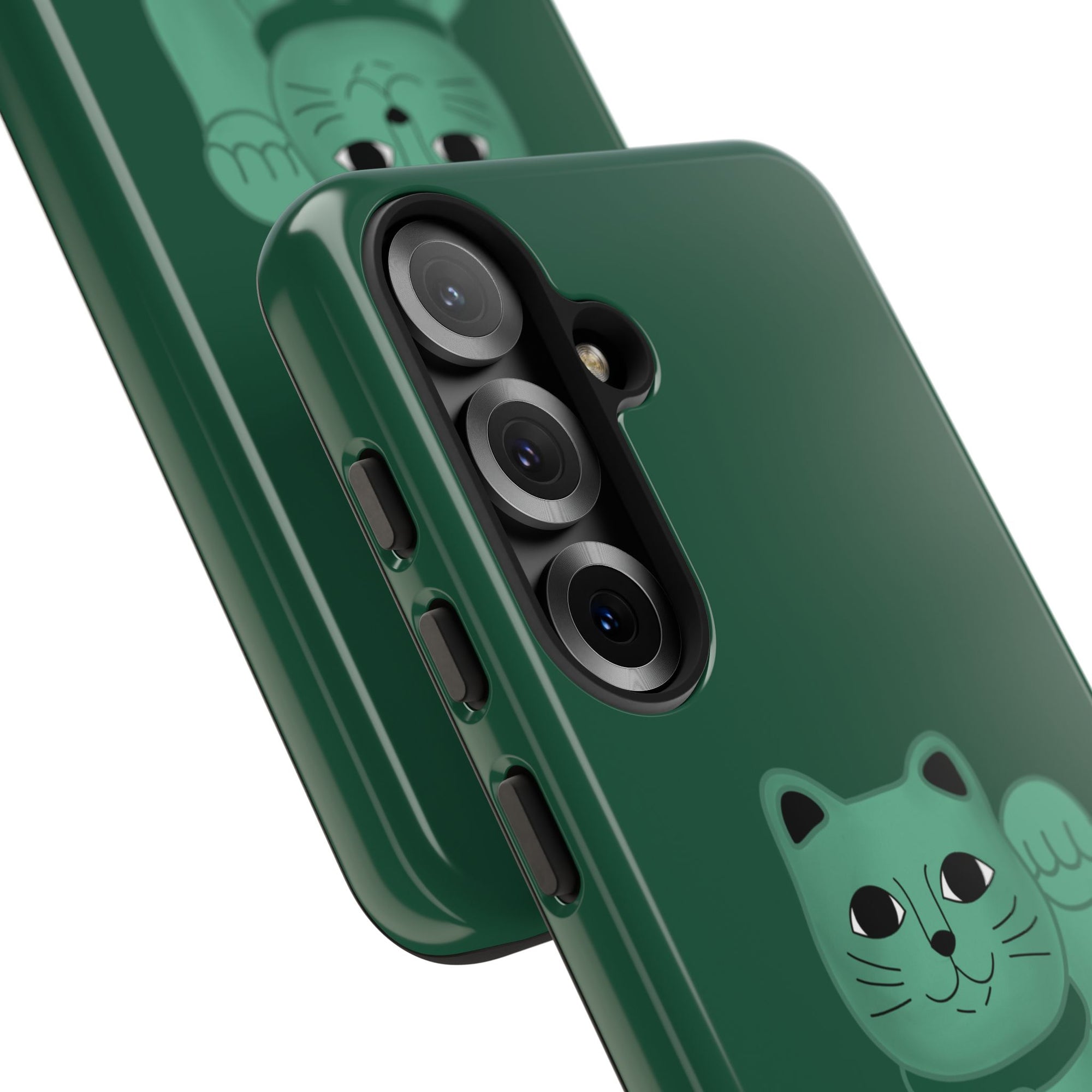 FORTUNE CAT - FOREST GREEN