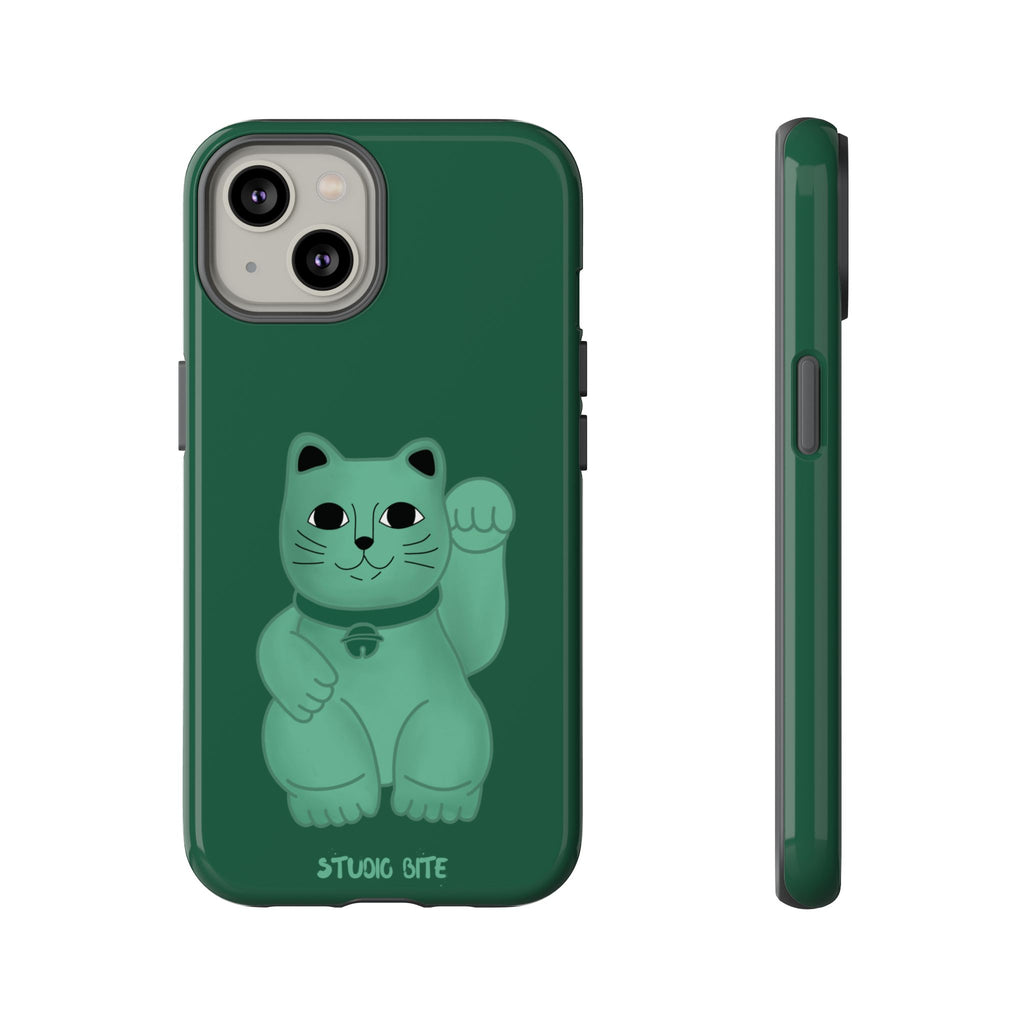 FORTUNE CAT - FOREST GREEN