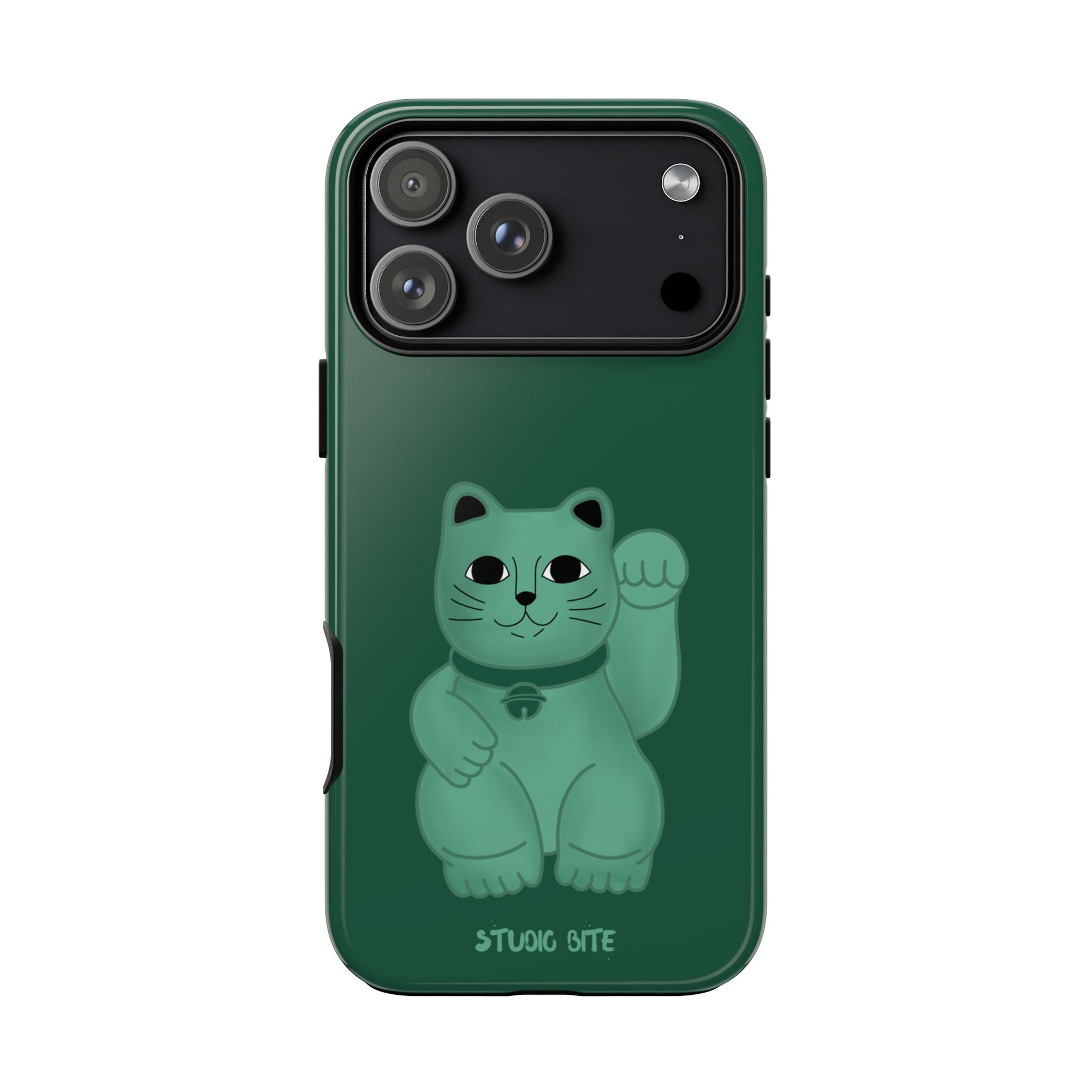 FORTUNE CAT - FOREST GREEN