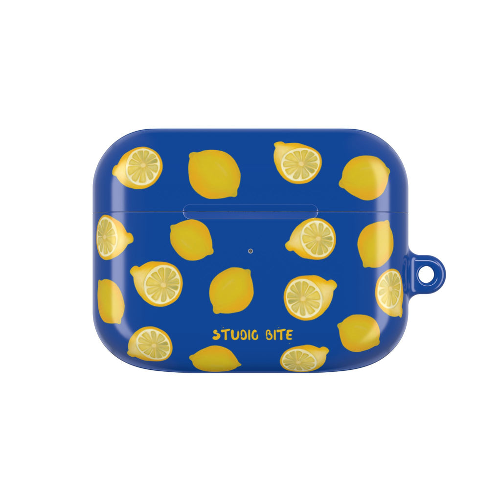 LEMON - ROYAL BLUE - AIRPODS CASE