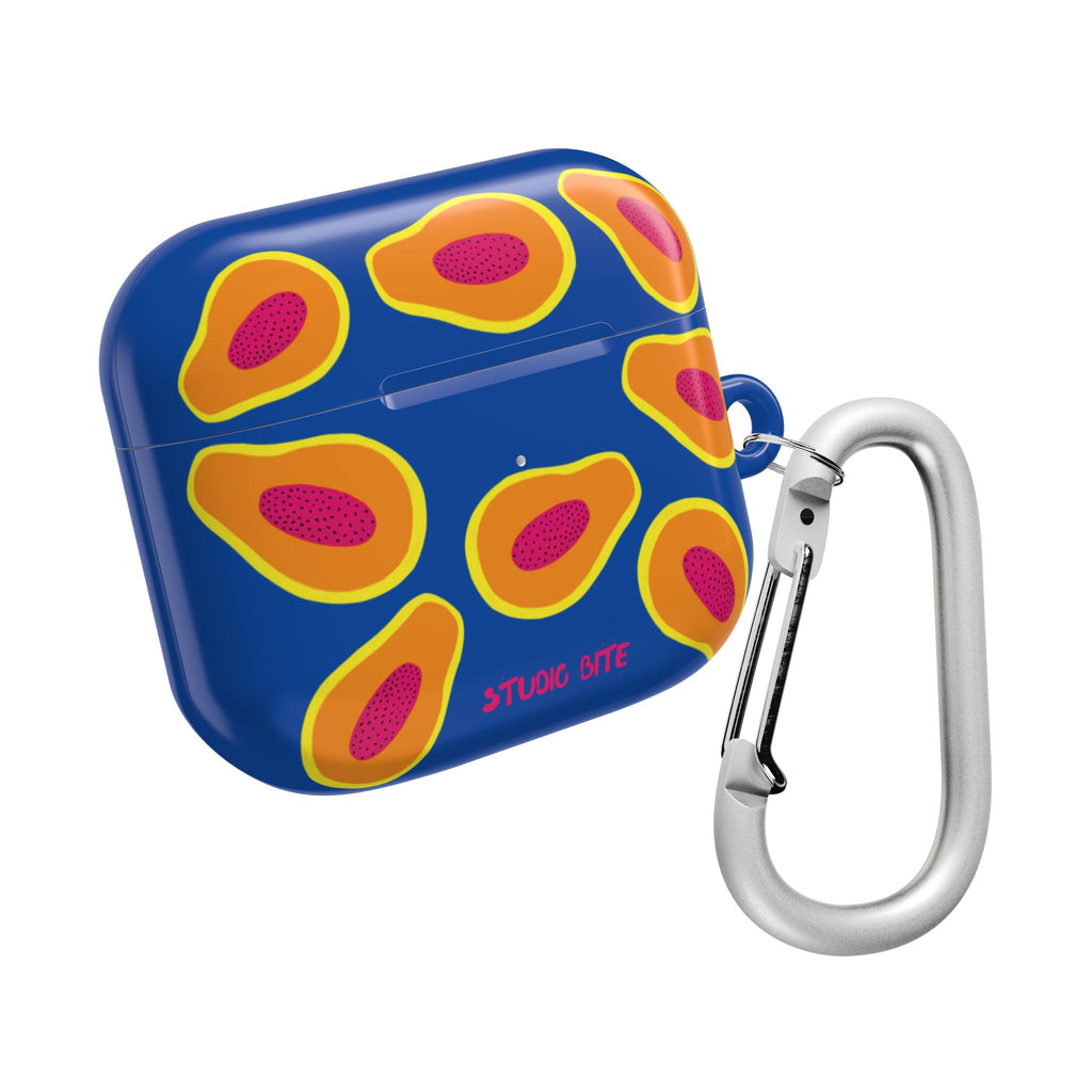 PAPAYA BLUE - AIRPODS 4TH GEN CASE